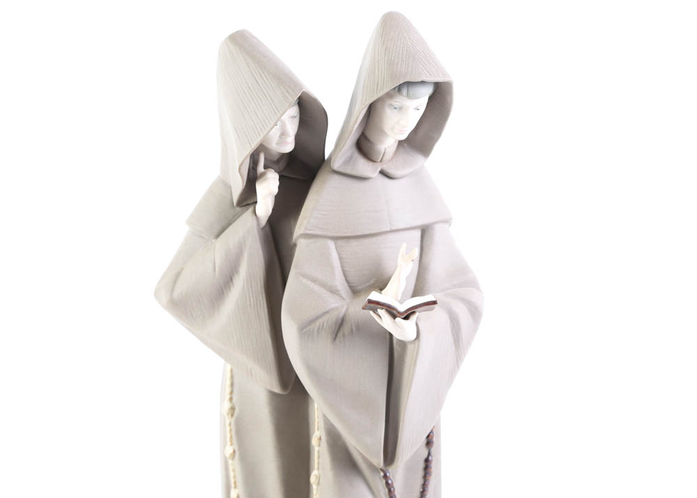 Lladró "Monks at Prayer" EBTH