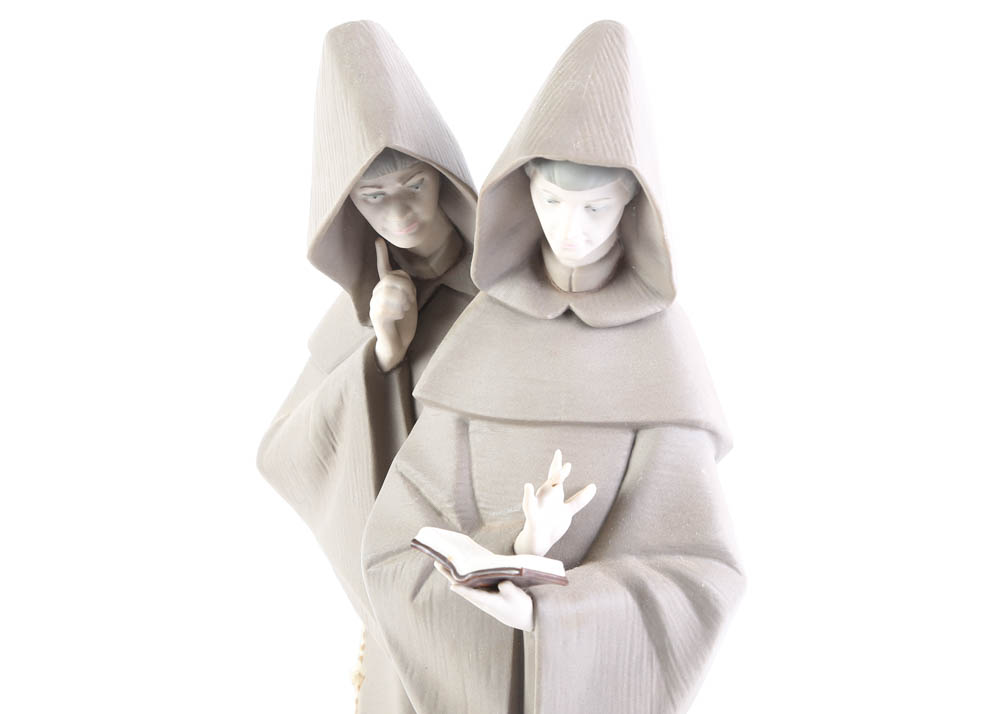 Lladró "Monks at Prayer" EBTH