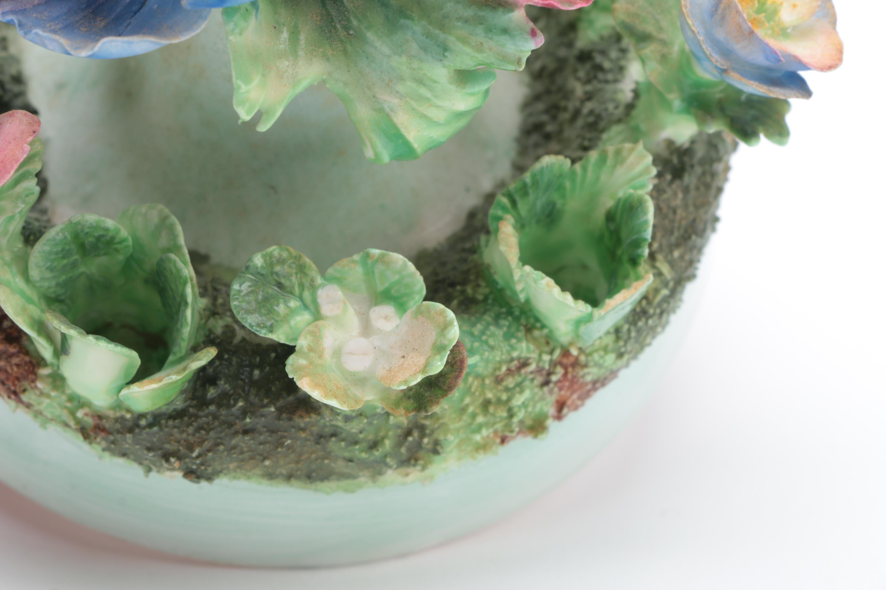 Crown Staffordshire Bone China Floral Bouquet Figures EBTH