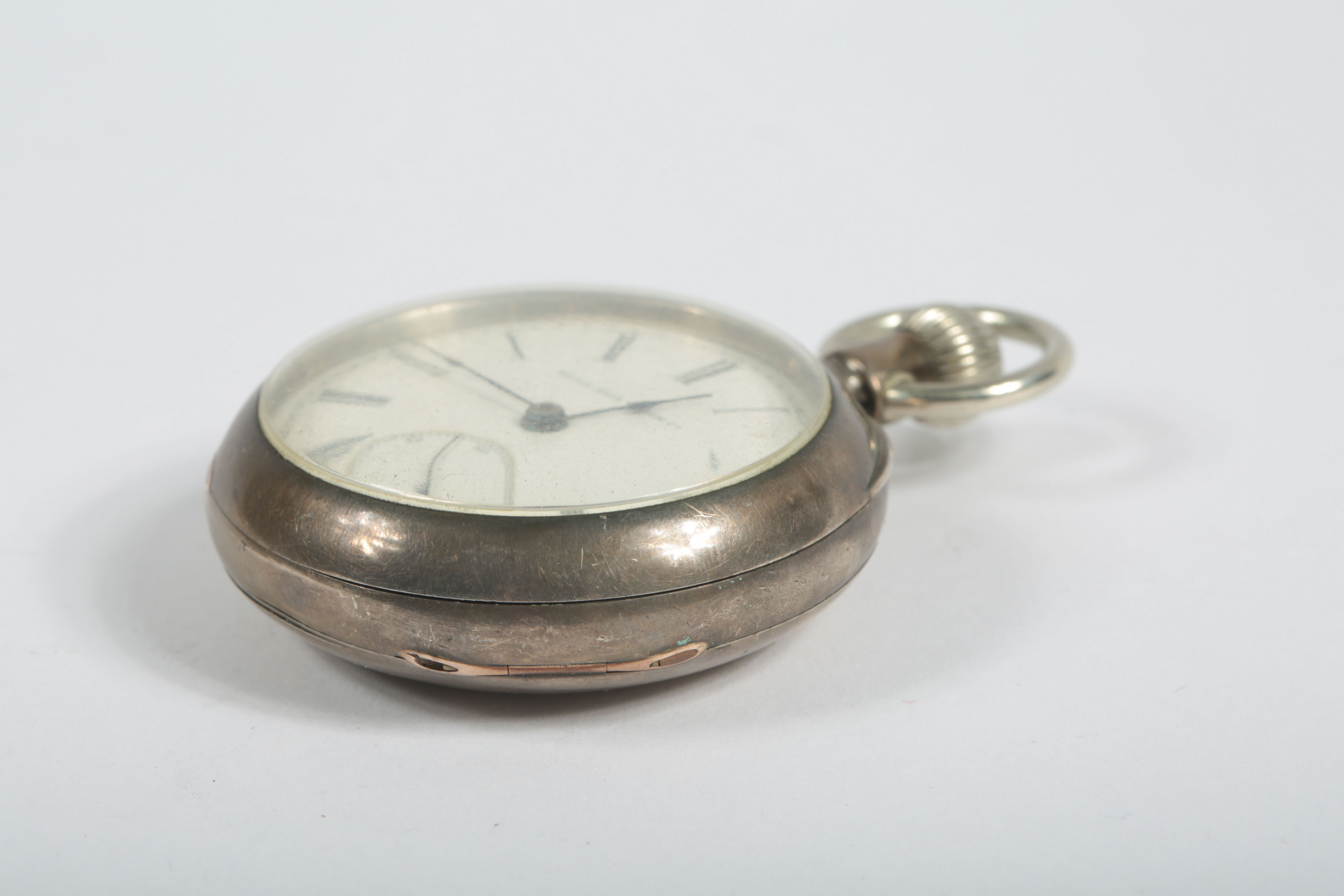 Vintage Coin Silver Pocket Watch by Elgin National Watch Co. EBTH