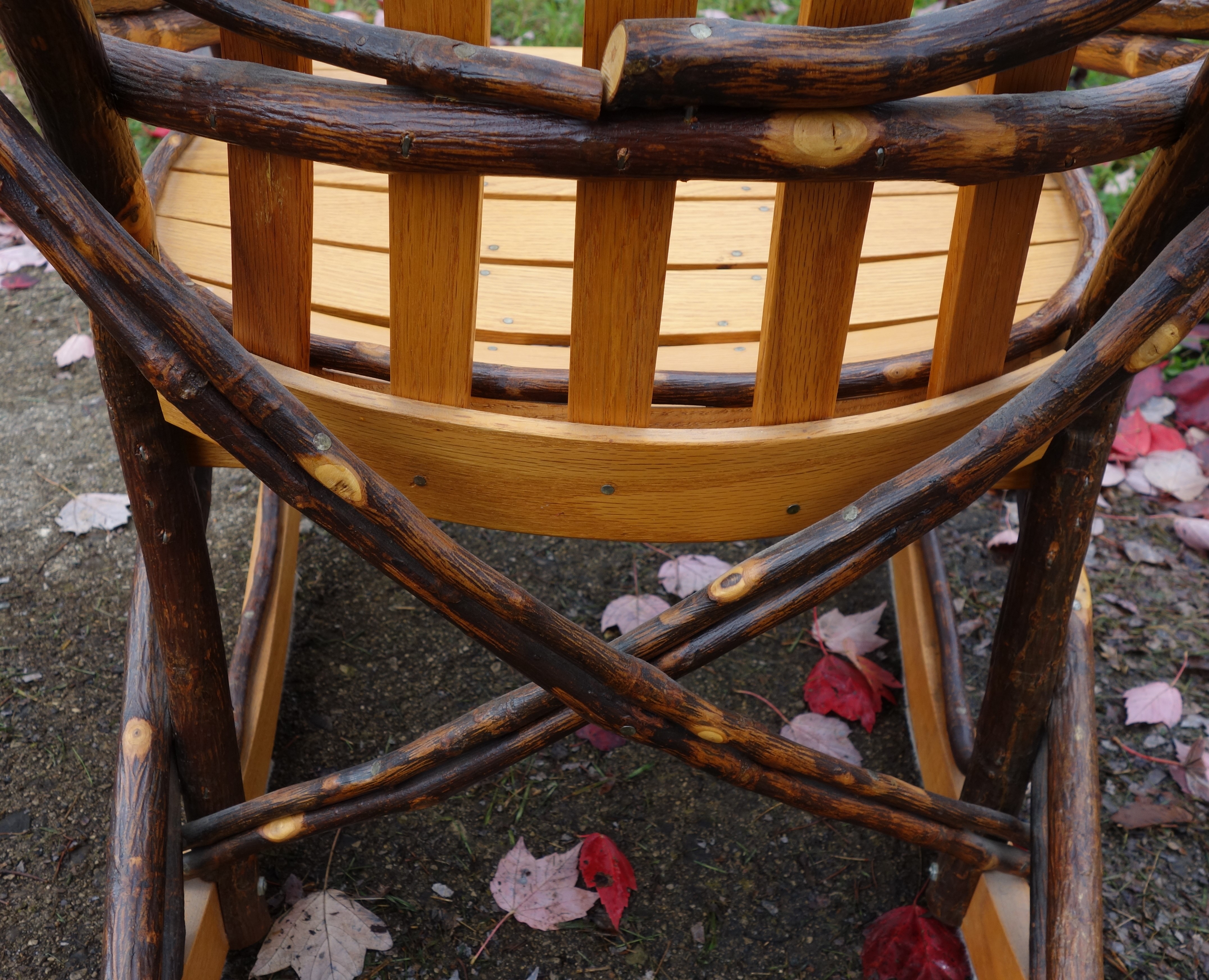 Amish Made Hickory Rocking Chair EBTH