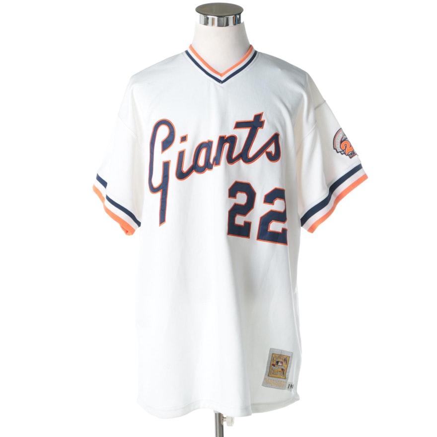 Mitchell And Ness Will Clark San Francisco Giants Jersey Size Small