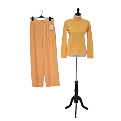 Escada Trouser and Sweater Ensemble Escada Trouser and Sweater Ensemble