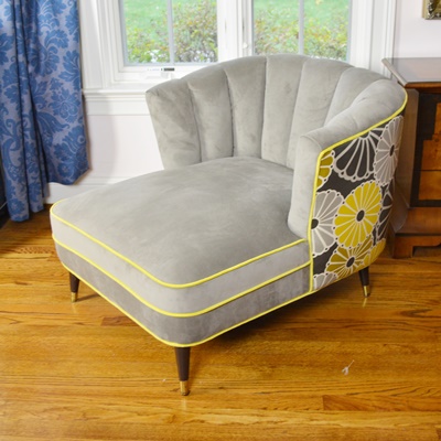 Mid Century Modern Chaise Lounge : EBTH