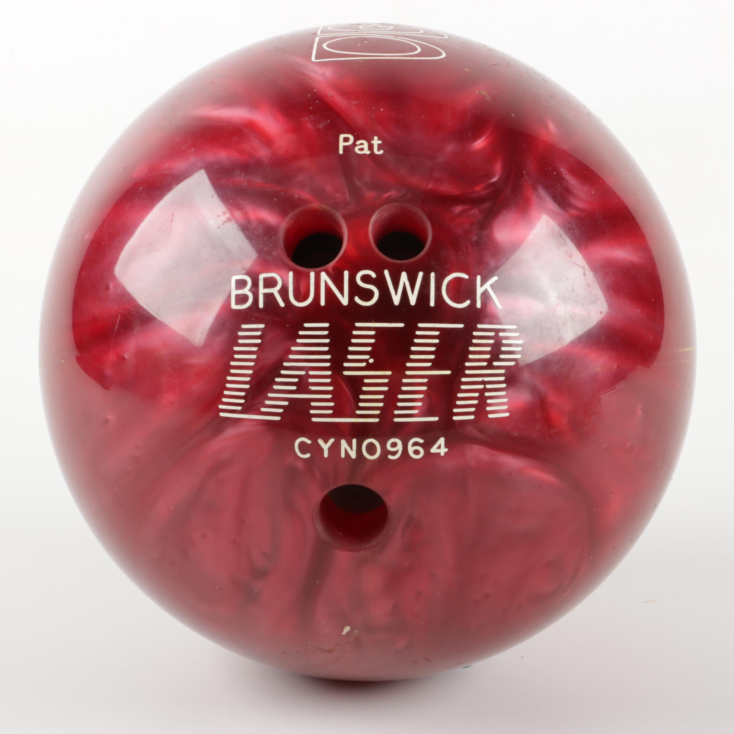 Brunswick "Laser" Bowling Ball EBTH