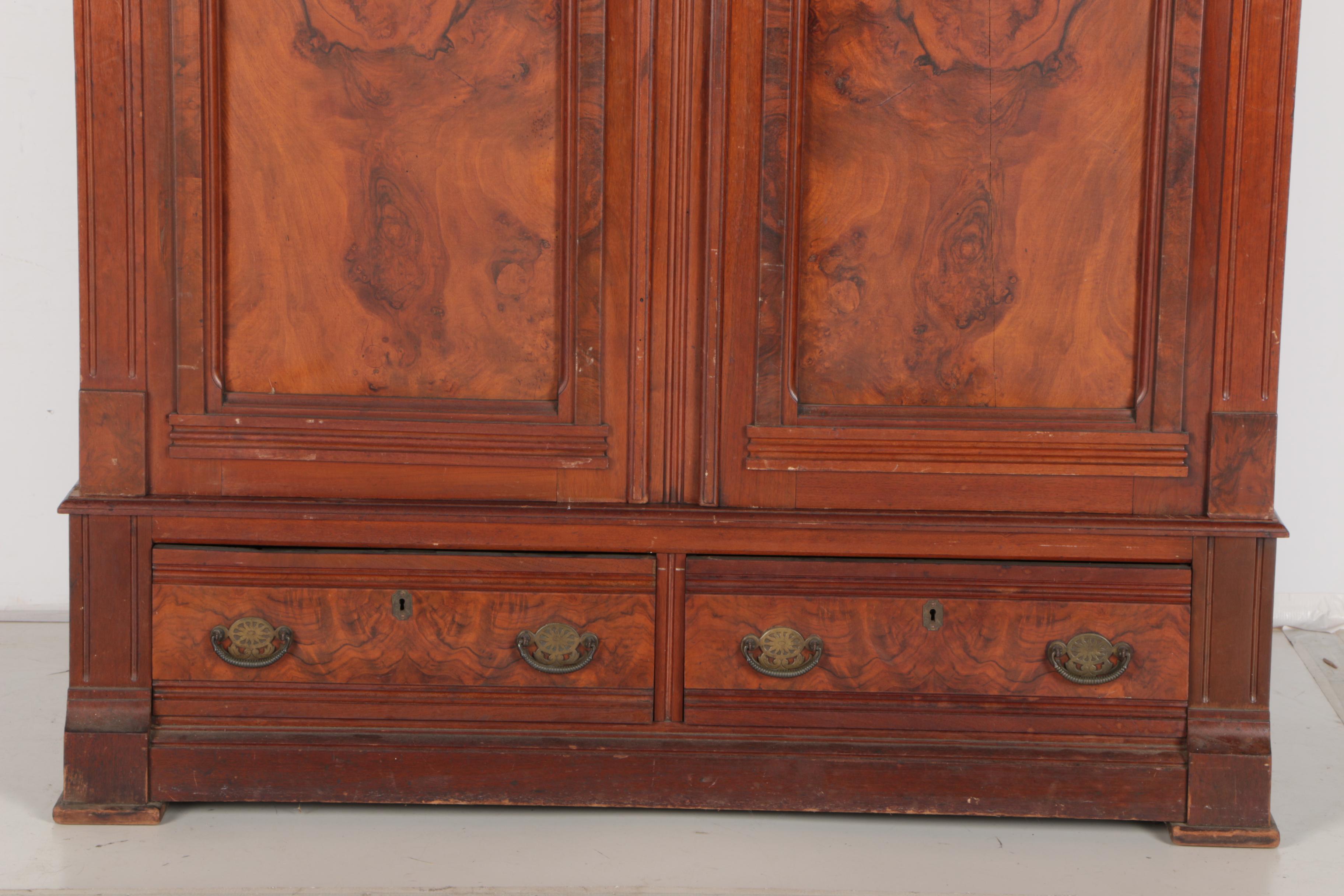 Antique Eastlake KnockDown Armoire EBTH