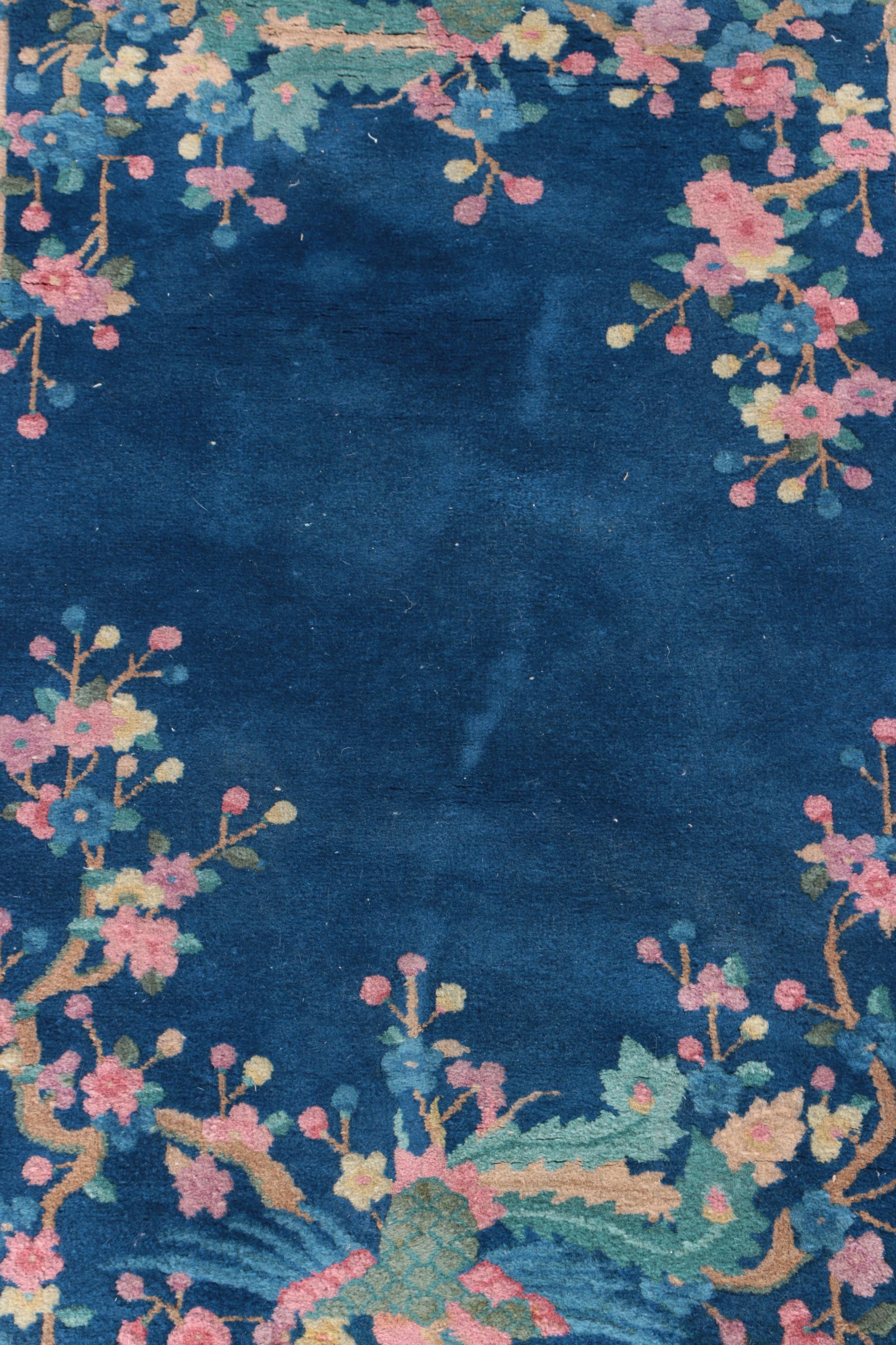 Hand-Knotted Chinese Wool Area Rug | EBTH (1400 x 2100 Pixel)
