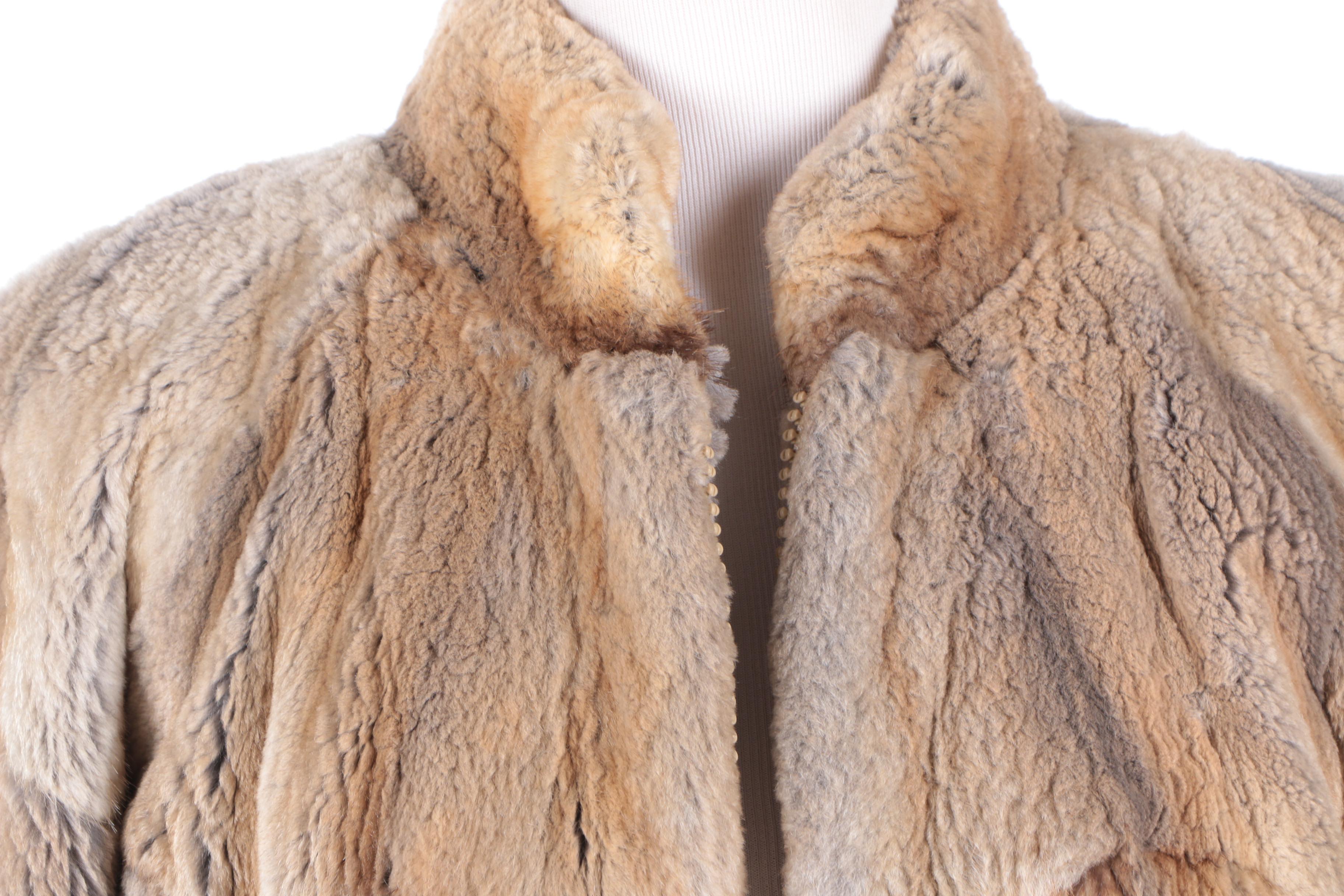 Neiman Marcus Sheared Muskrat Fur Coat | EBTH