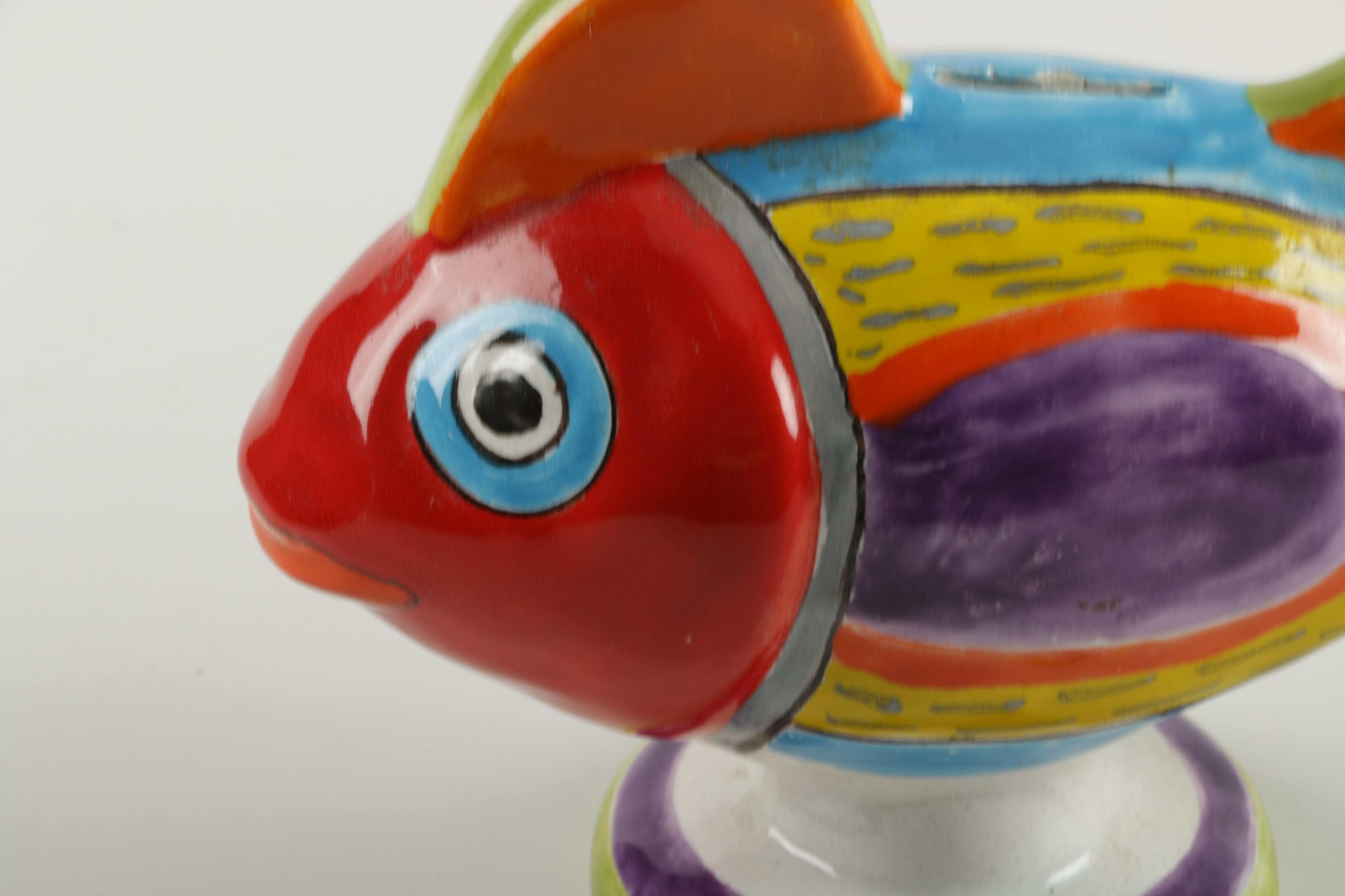Vintage Desimone Ceramic Fish Bank EBTH