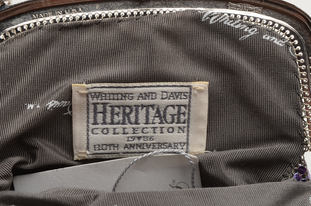 Vintage Whiting and Davis Heritage Collection Anniversary Mesh Handbag