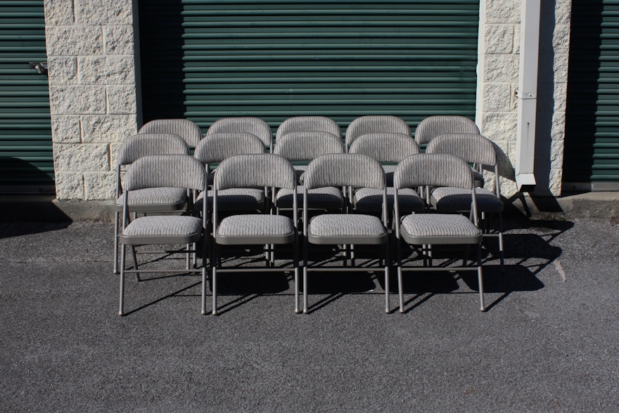 Grouping Of Sudden Comfort Folding Chairs By Meco Corp Ebth