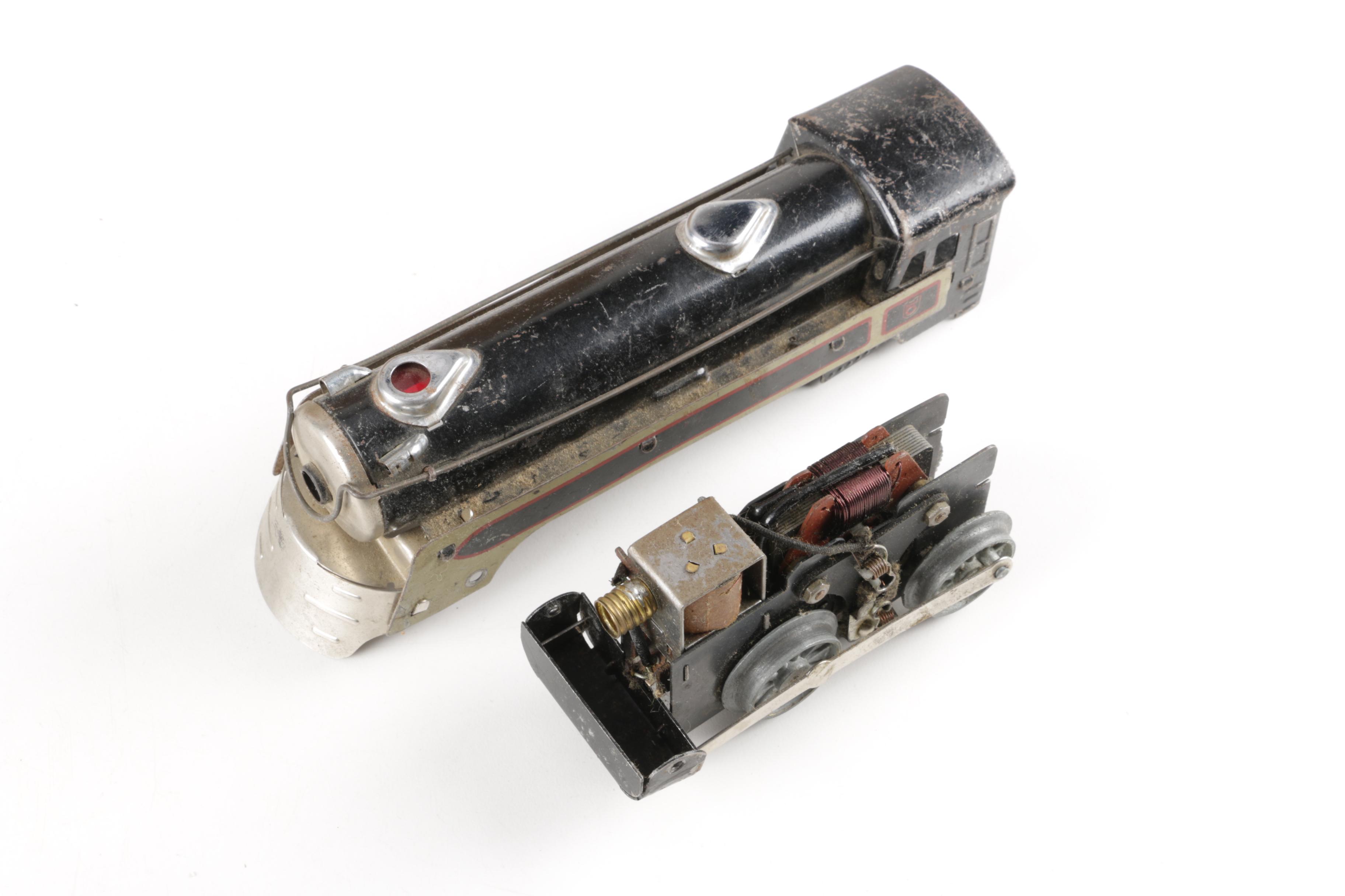 Marx Steam Type Electric Train Set    : EBTH