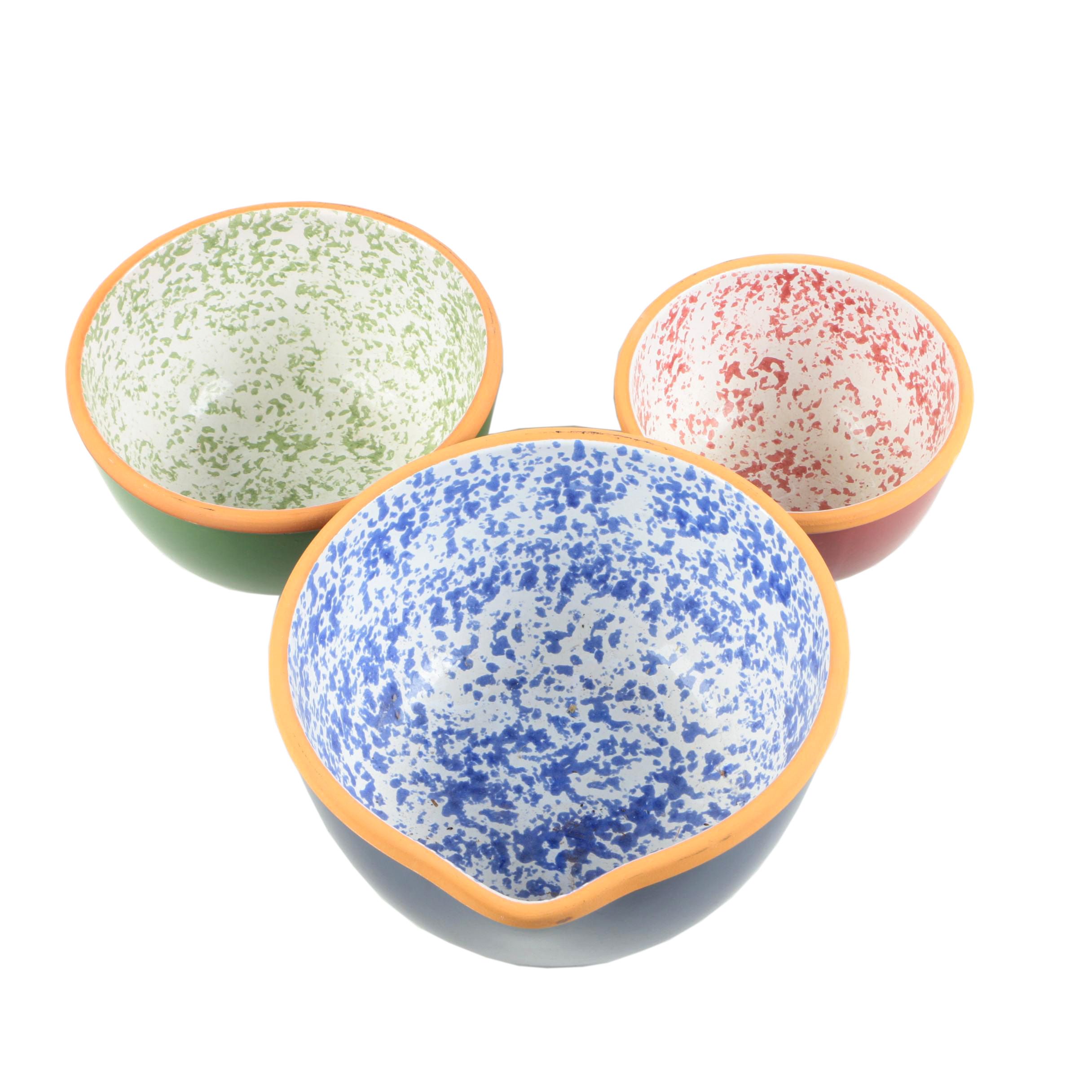 Ceramic Nesting Mixing Bowls EBTH