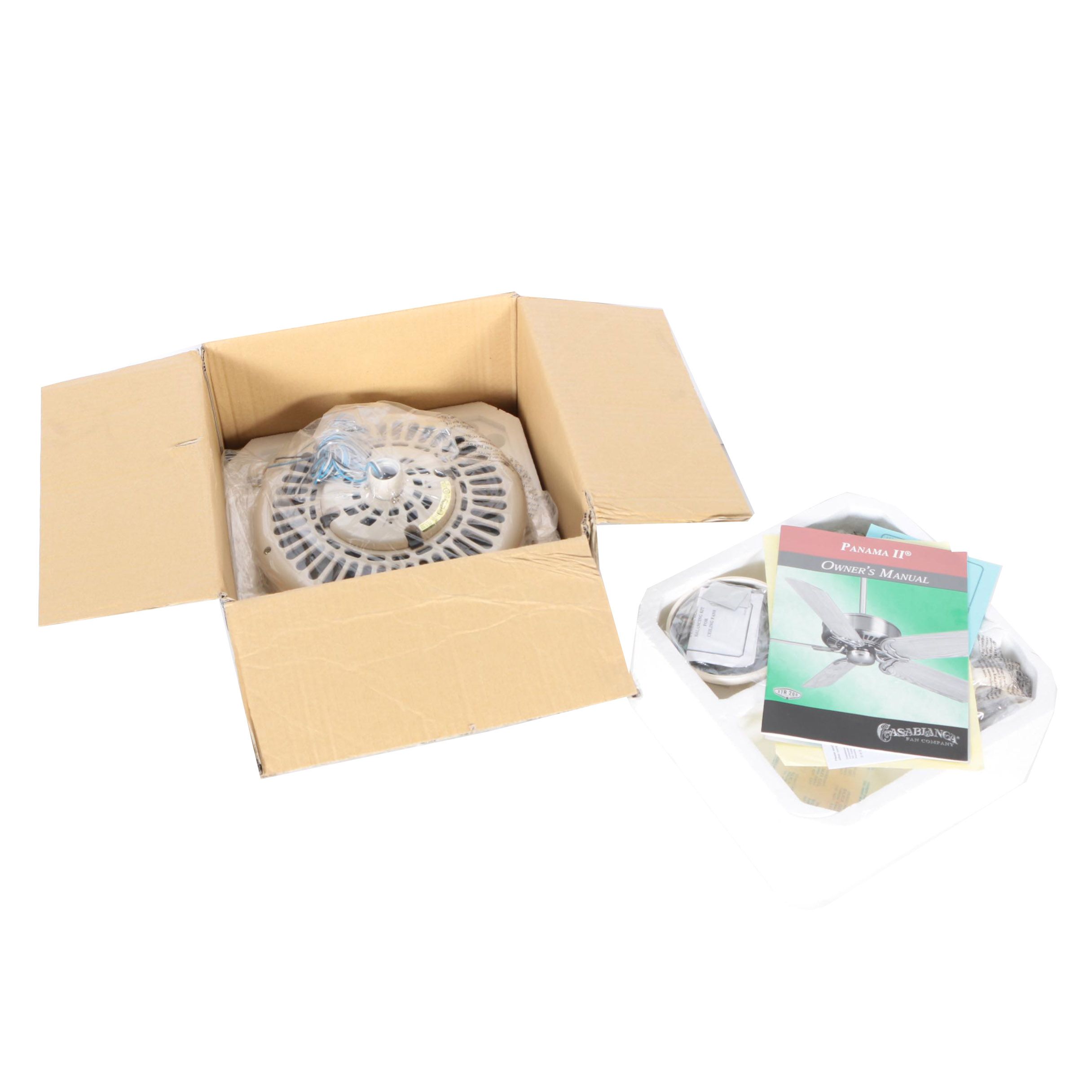 Panama Ii Series Casablanca Ceiling Fan Ebth