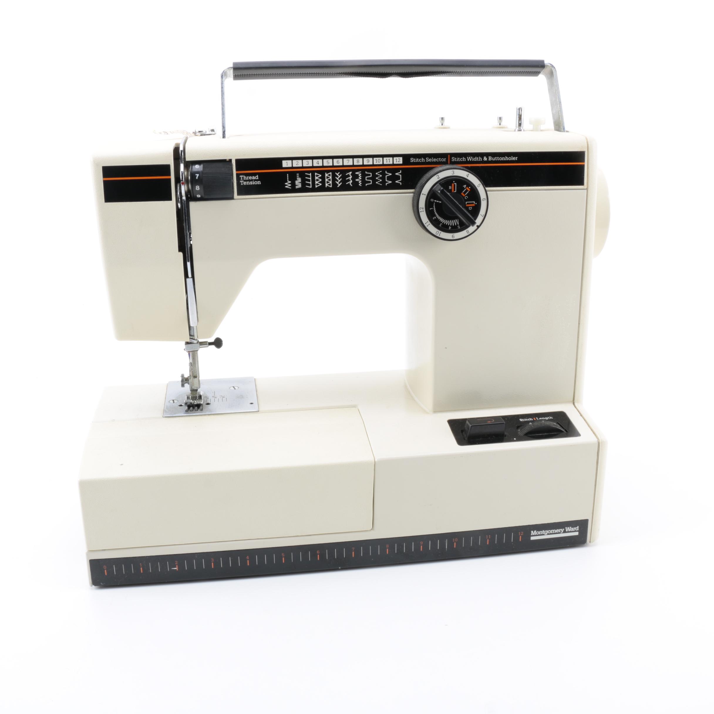 Montgomery Ward Sewing Machine EBTH