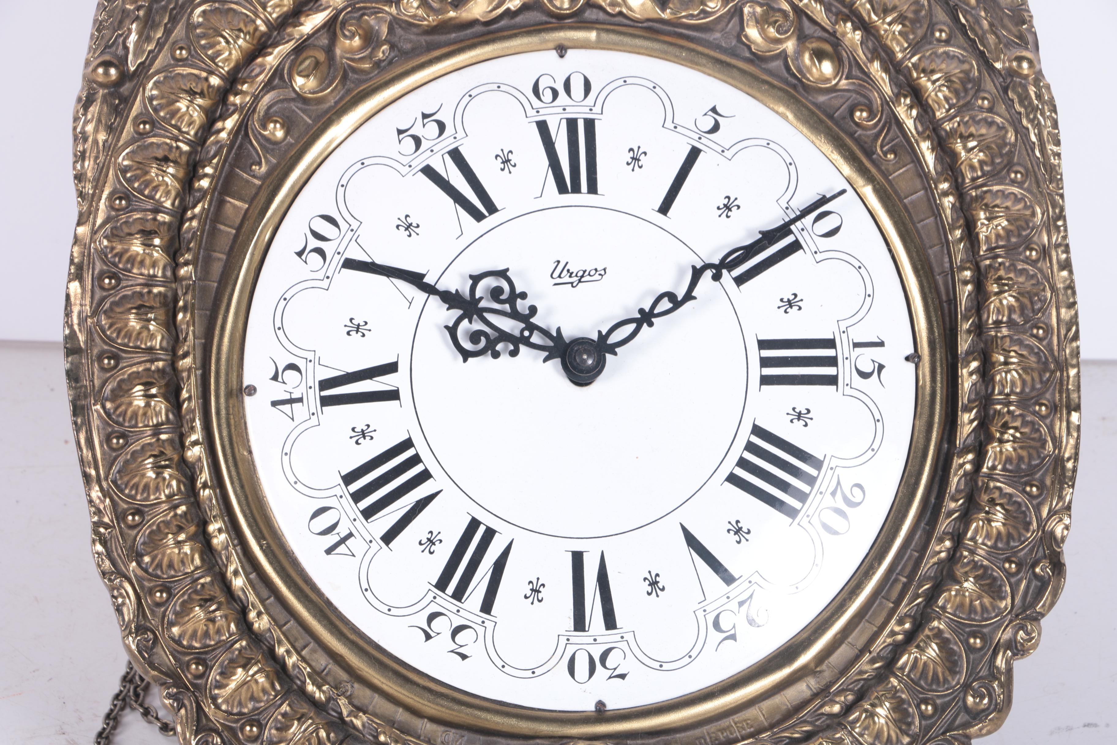 Vintage Urgos Weight Driven Pendulum Wall Clock EBTH