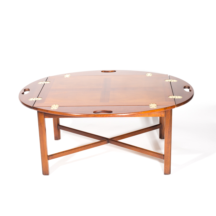 Chippendale Style Drop Leaf Coffee Table