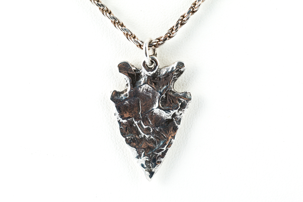 James Avery Sterling Silver Arrowhead Pendant Necklace EBTH