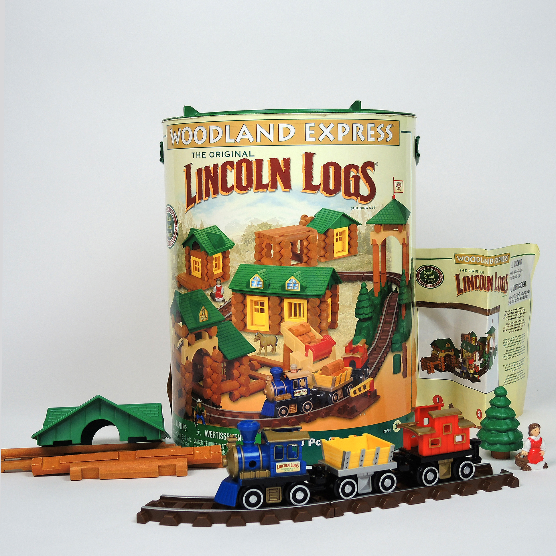 lincoln logs train