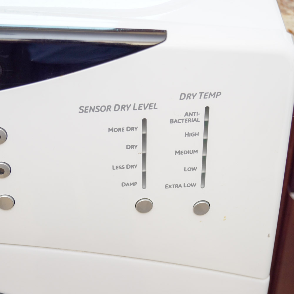 GE High Efficiency Washer and Dryer Set EBTH