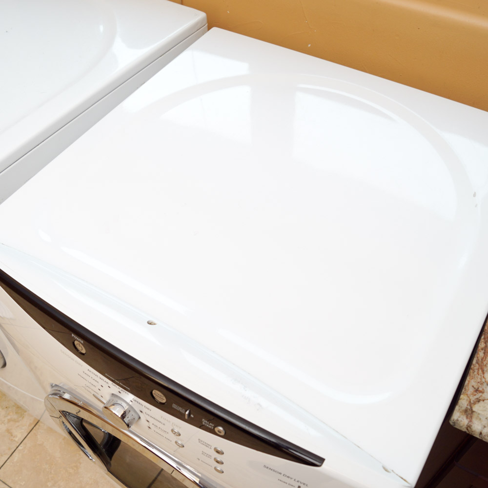 GE High Efficiency Washer and Dryer Set EBTH