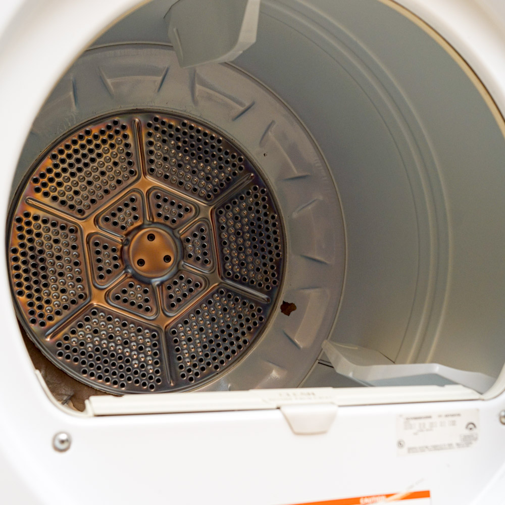 GE High Efficiency Washer and Dryer Set EBTH