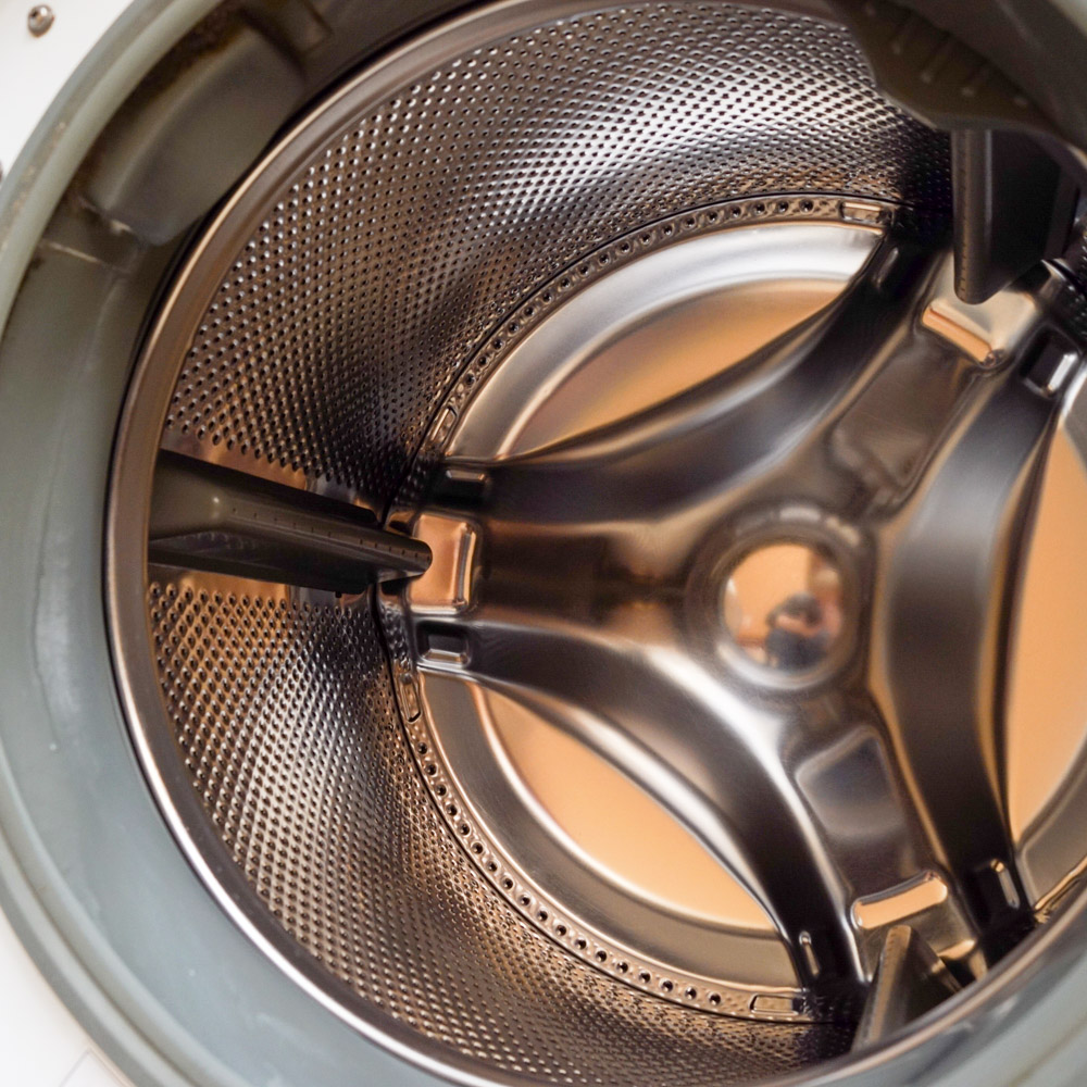 GE High Efficiency Washer and Dryer Set EBTH