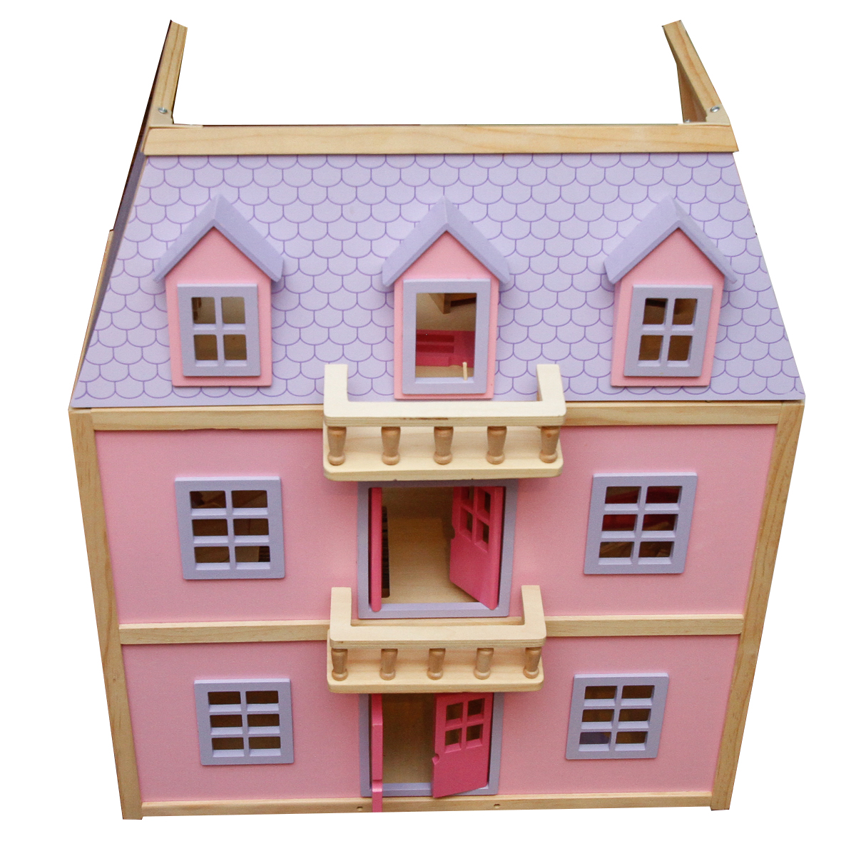 the pink dollhouse