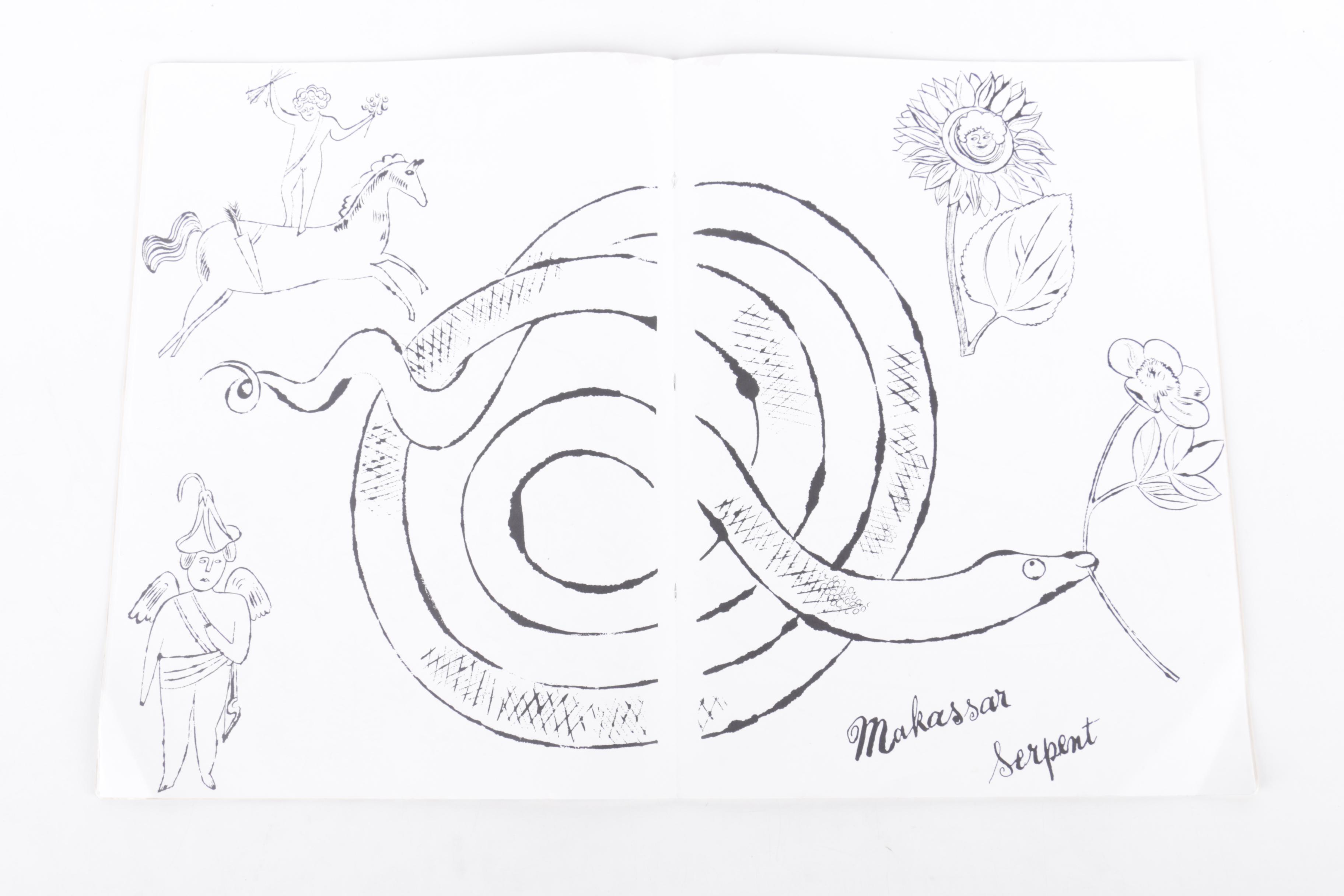 Download First Edition 1990 "A Coloring Book" Drawings by Andy ...