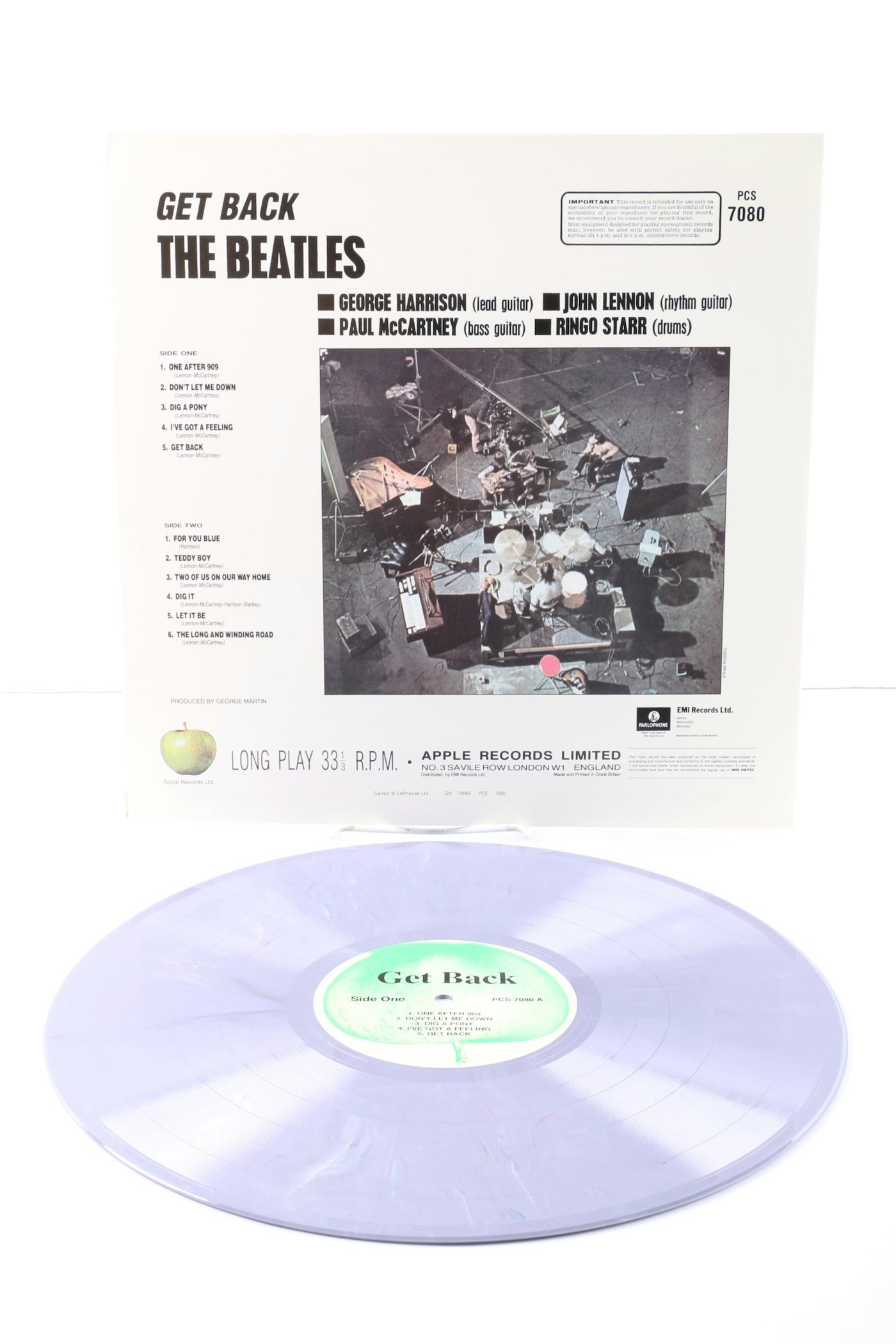 The Beatles "The Get Back Journals" Limited Edition Colored Vinyl Box