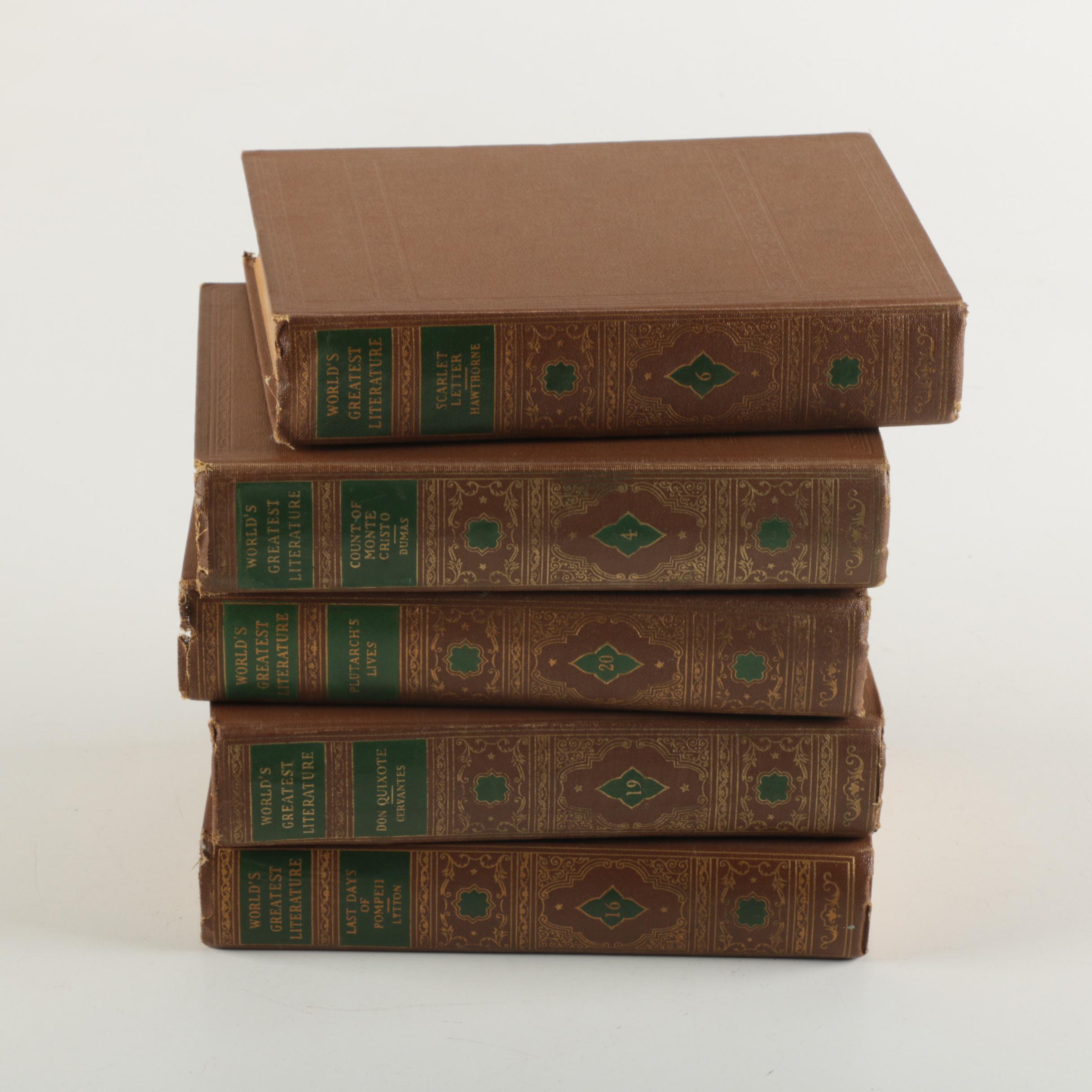 "Worlds Greatest Literature" Books EBTH