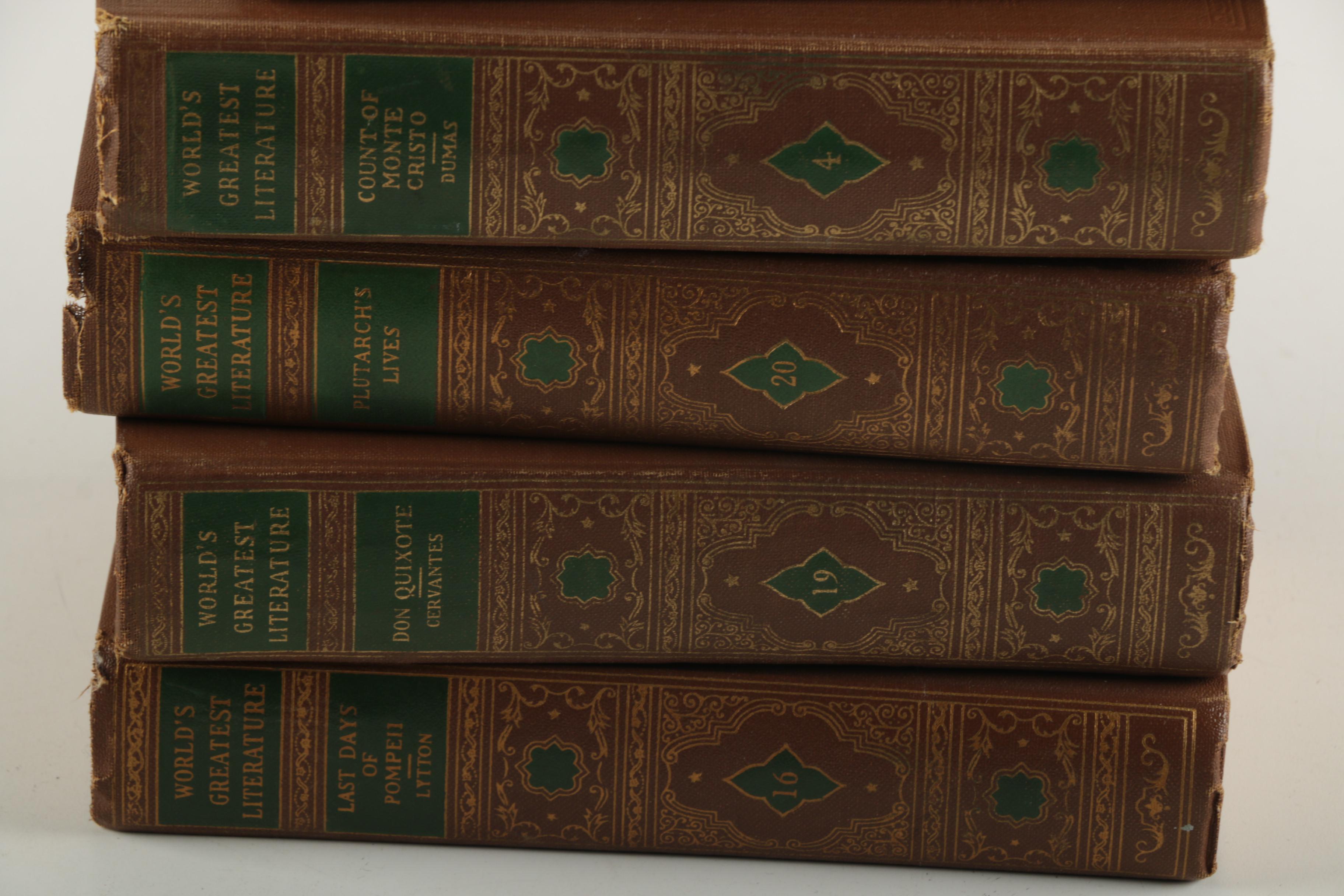 "Worlds Greatest Literature" Books EBTH