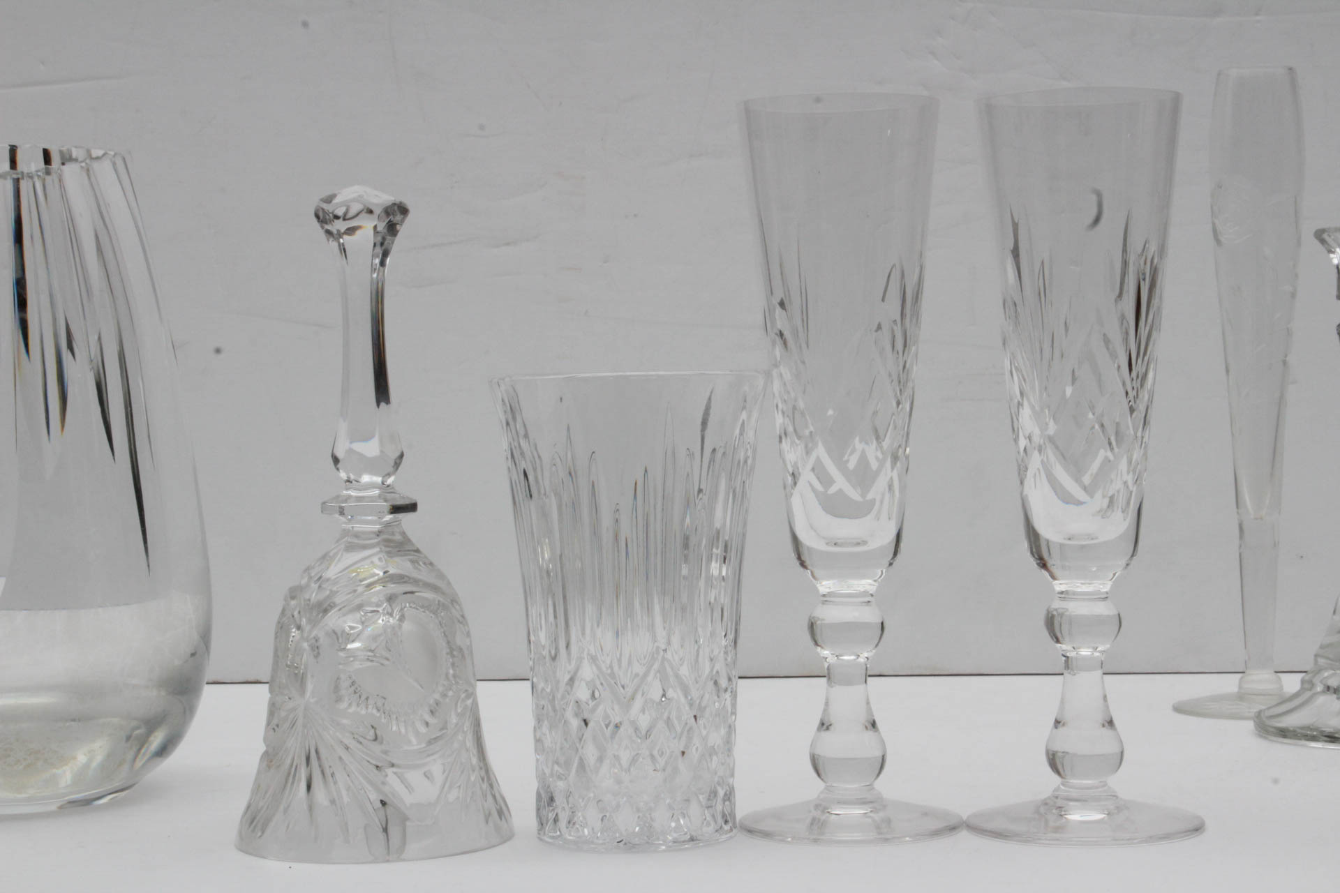 Generous Collection of Cut Glass Tableware EBTH