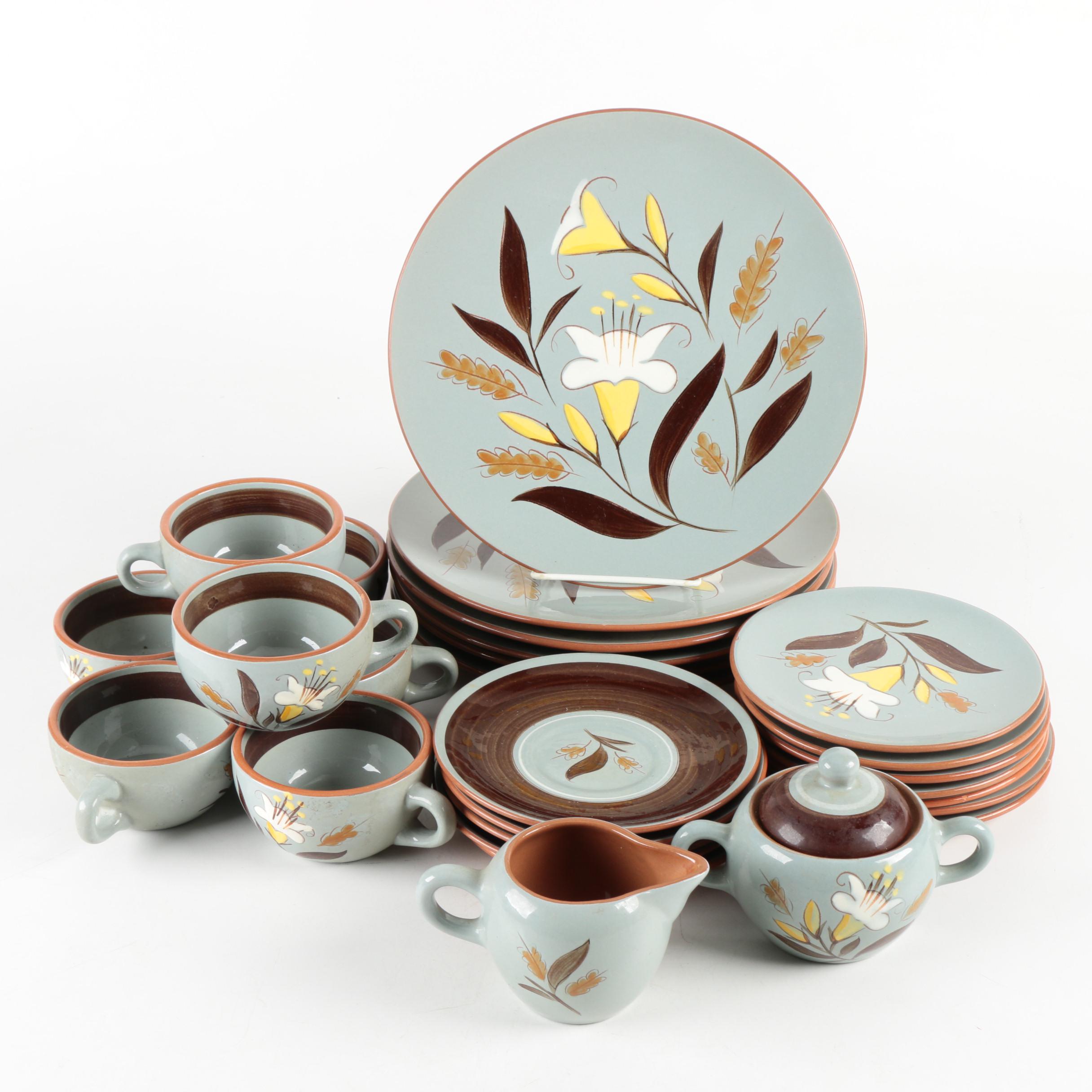 stangl-pottery-golden-harvest-tableware-ebth