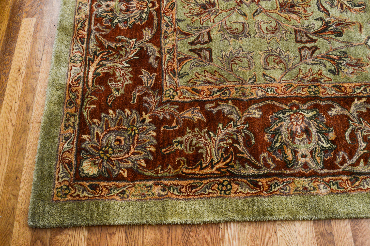 Nourison "Jaipur" Collection New Zealand Wool Handmade Pile Area Rug EBTH