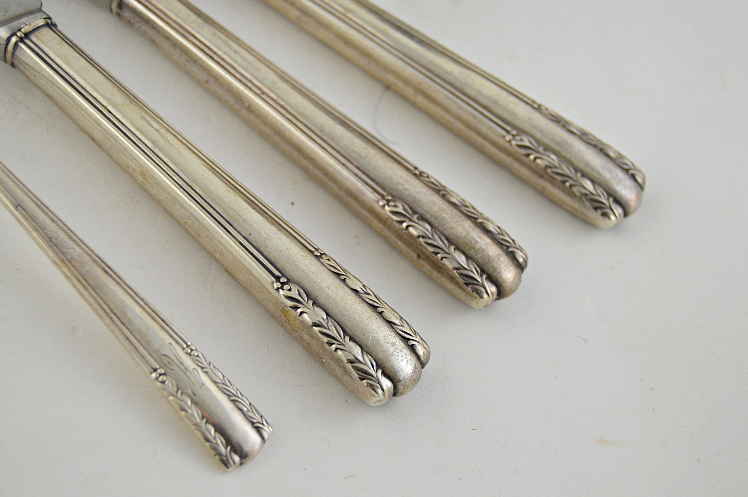 Alvin Sterling Silver Flatware, Bell, Napkin Rings EBTH