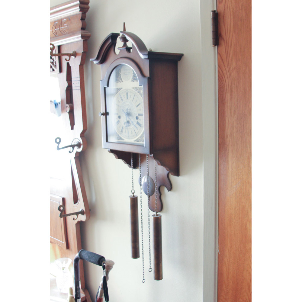 Vintage Linden Pendulum Wall Clock EBTH