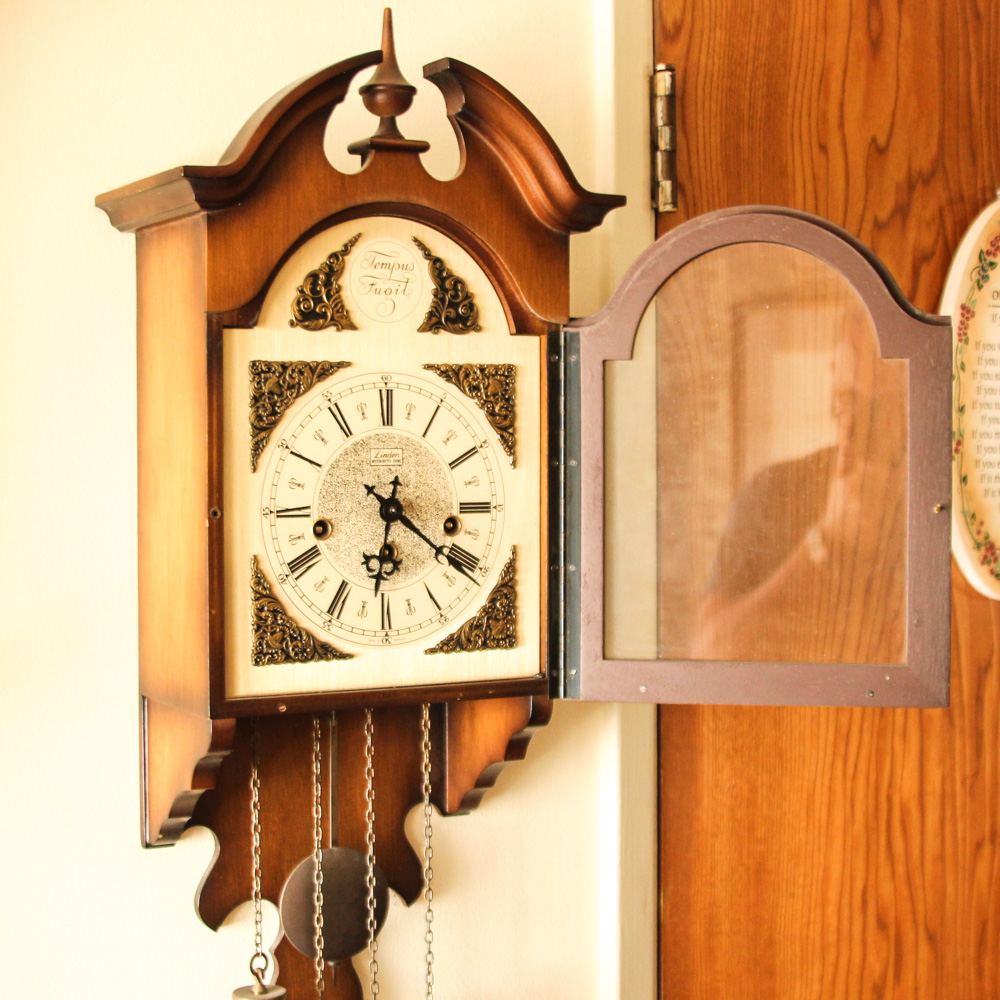 Vintage Linden Pendulum Wall Clock EBTH   LAX342 079 4126 