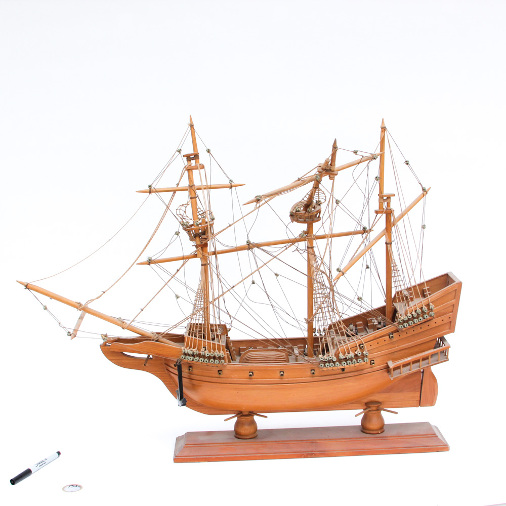 Golden Hinde Model Ship EBTH