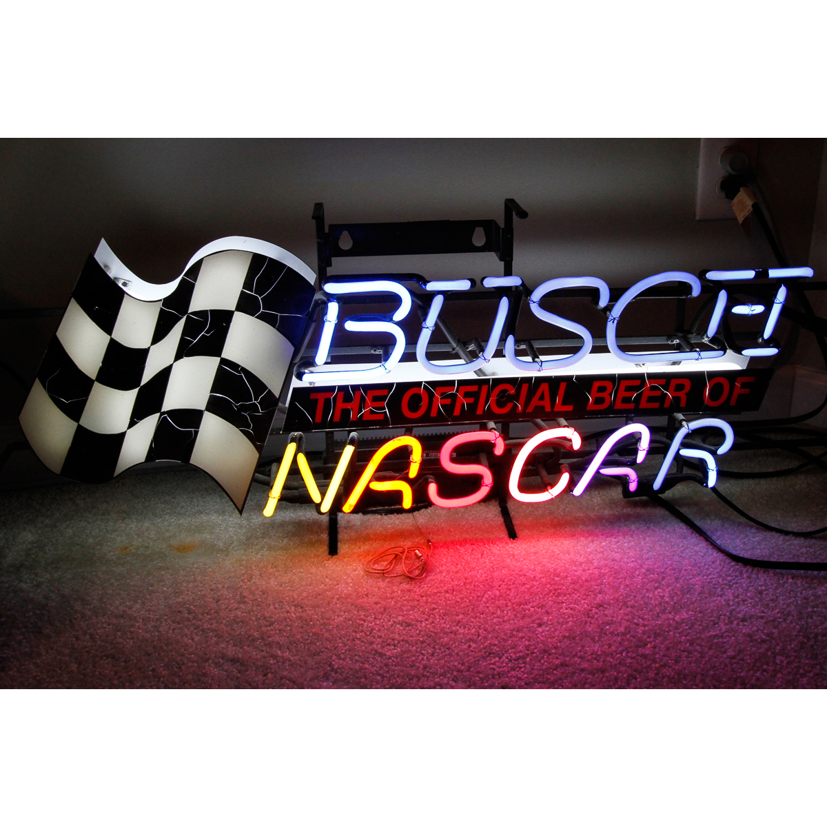 Busch Nascar Neon Sign EBTH