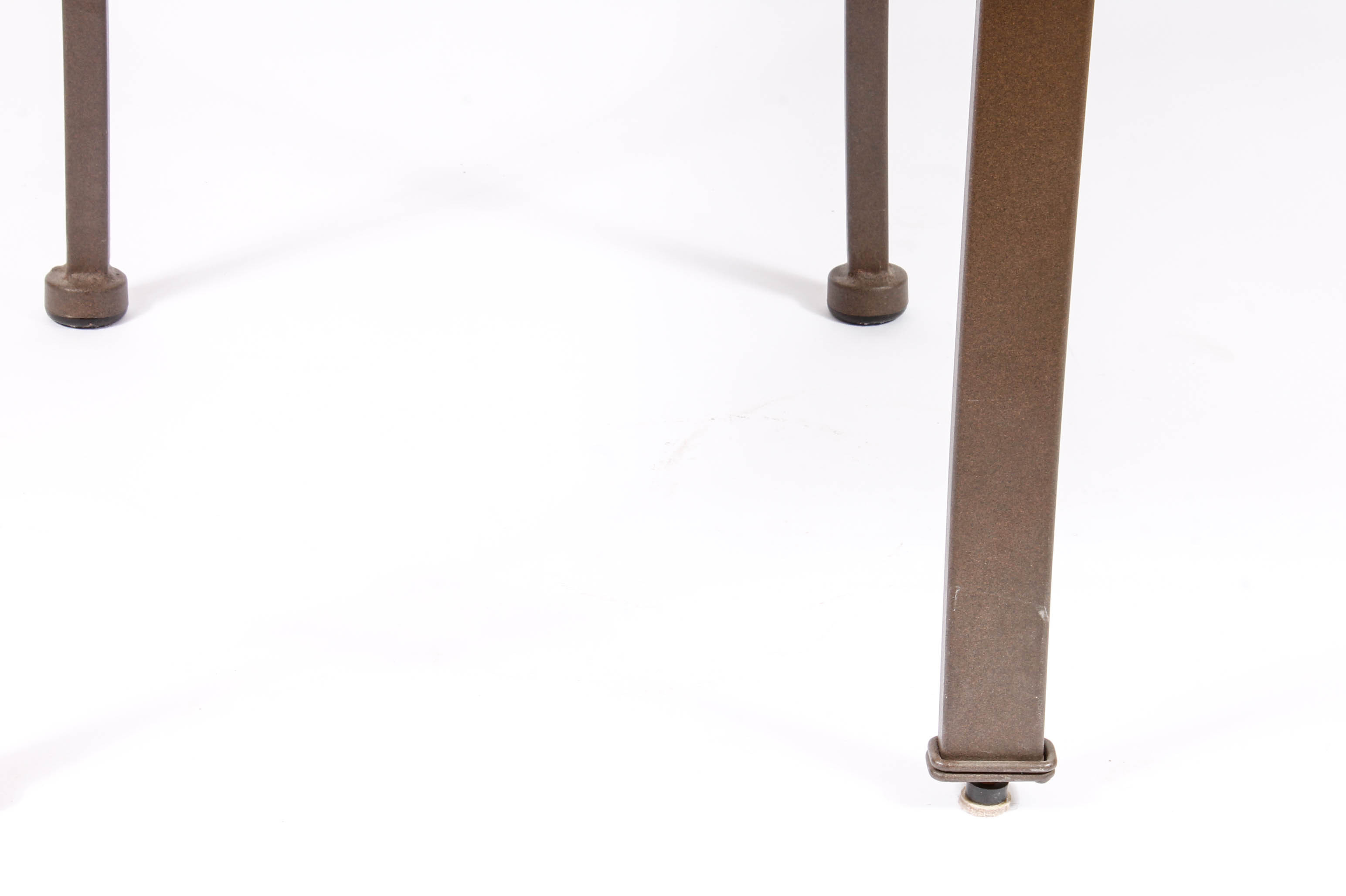 Metal and Glass Patio Table and Chairs EBTH