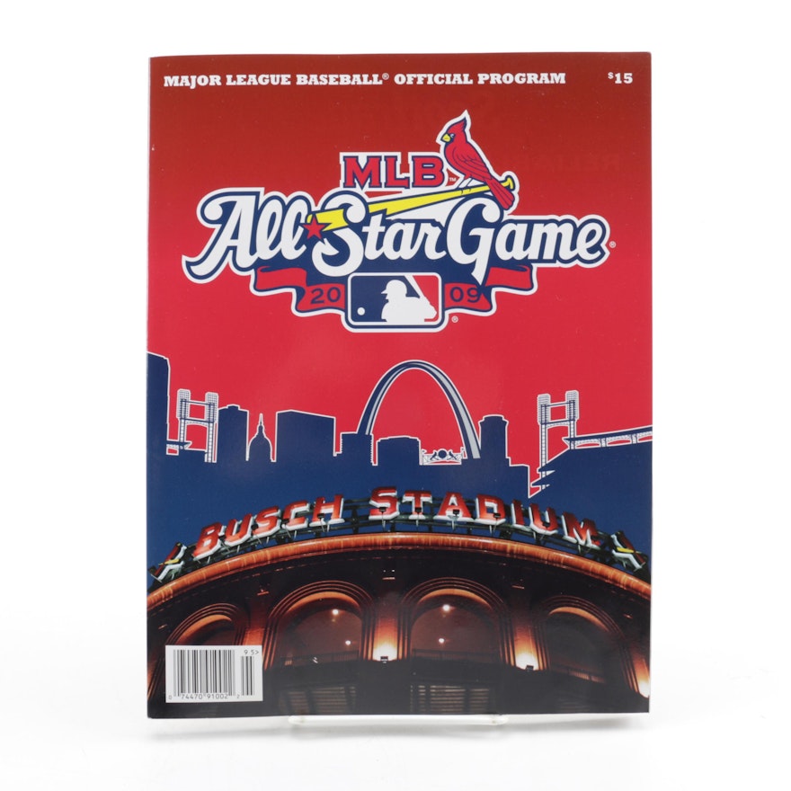2009 St. Louis Cardinals Major League Baseball All Star Game Program | EBTH