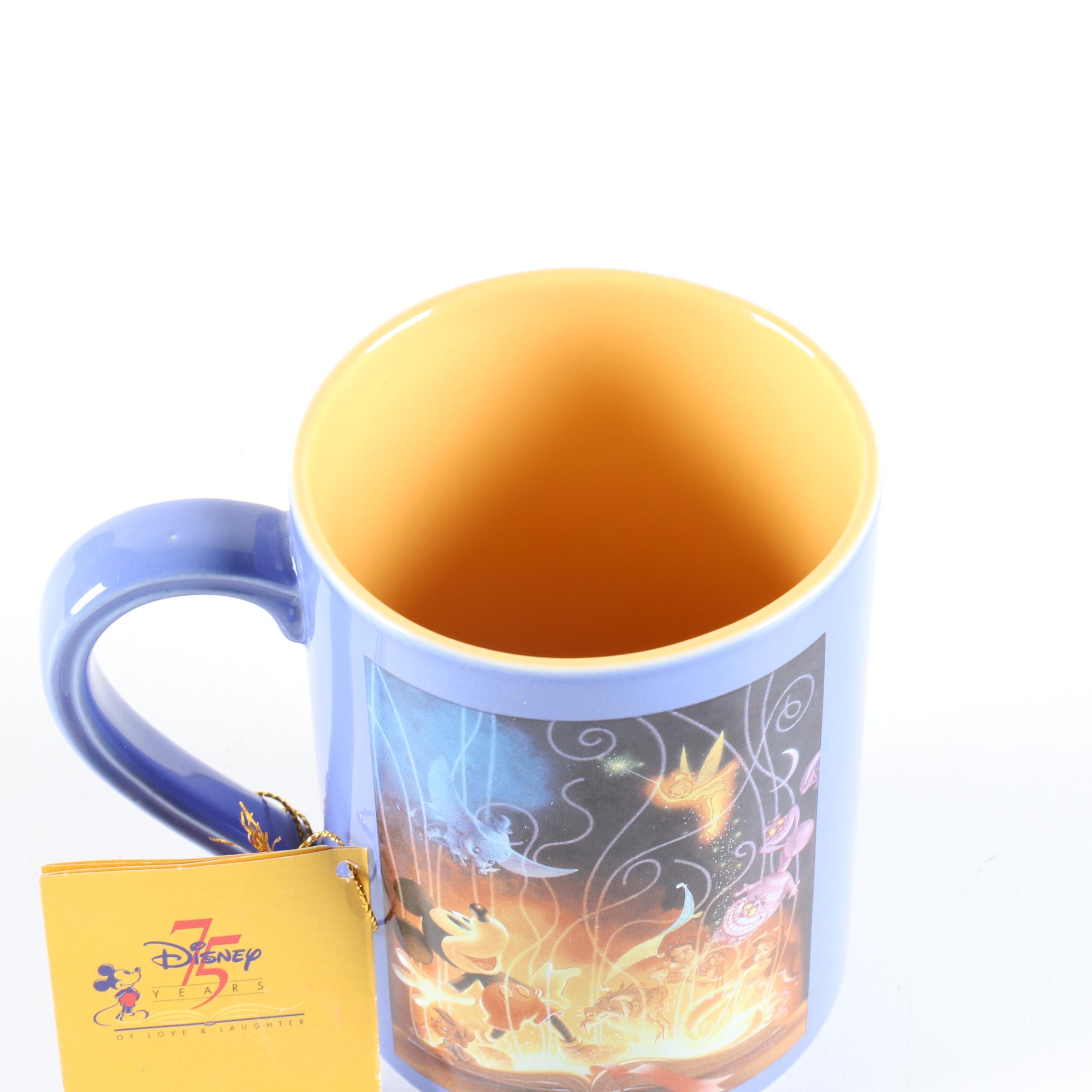 Disney Mugs and Figurines Including Commemorative Mugs EBTH