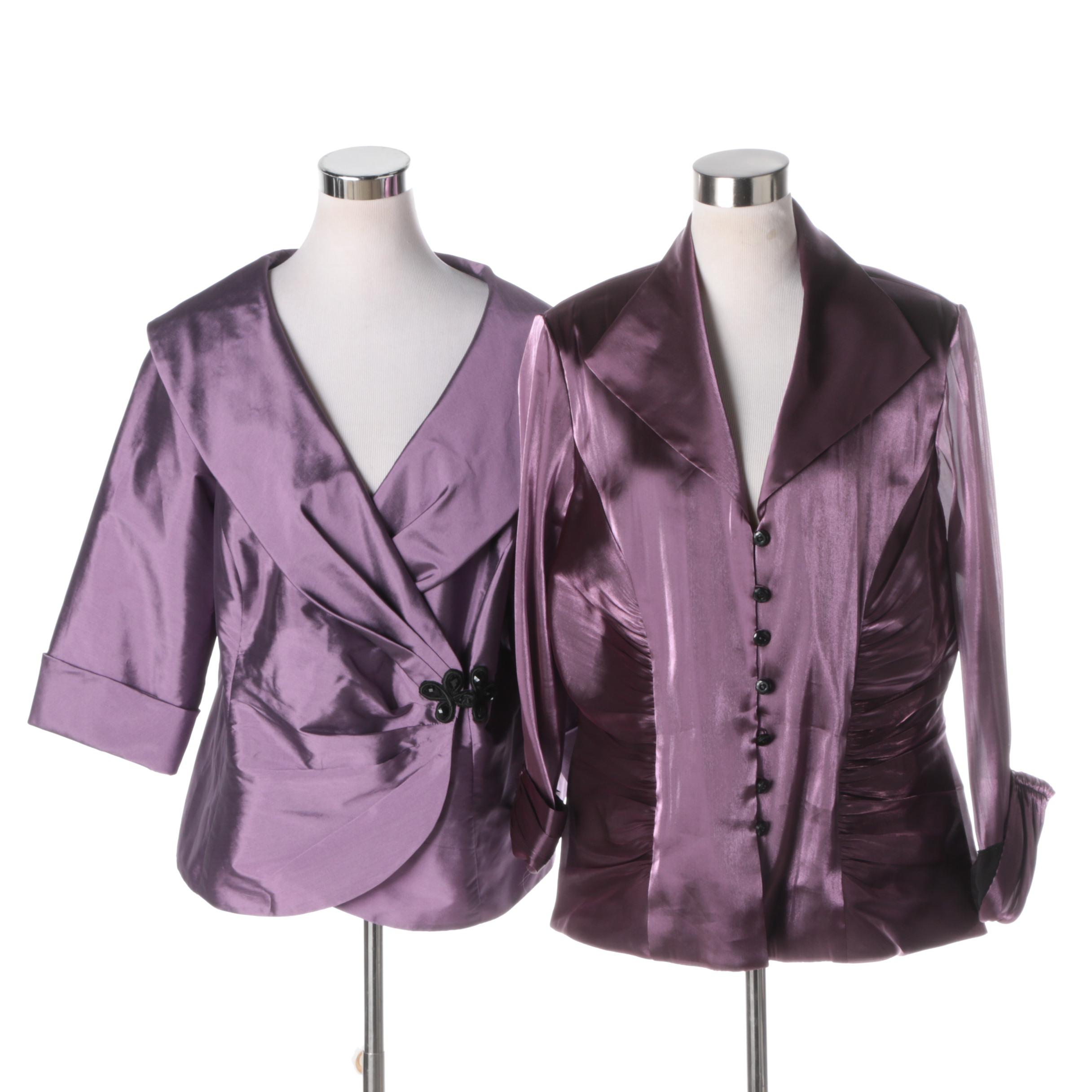 purple dress jackets