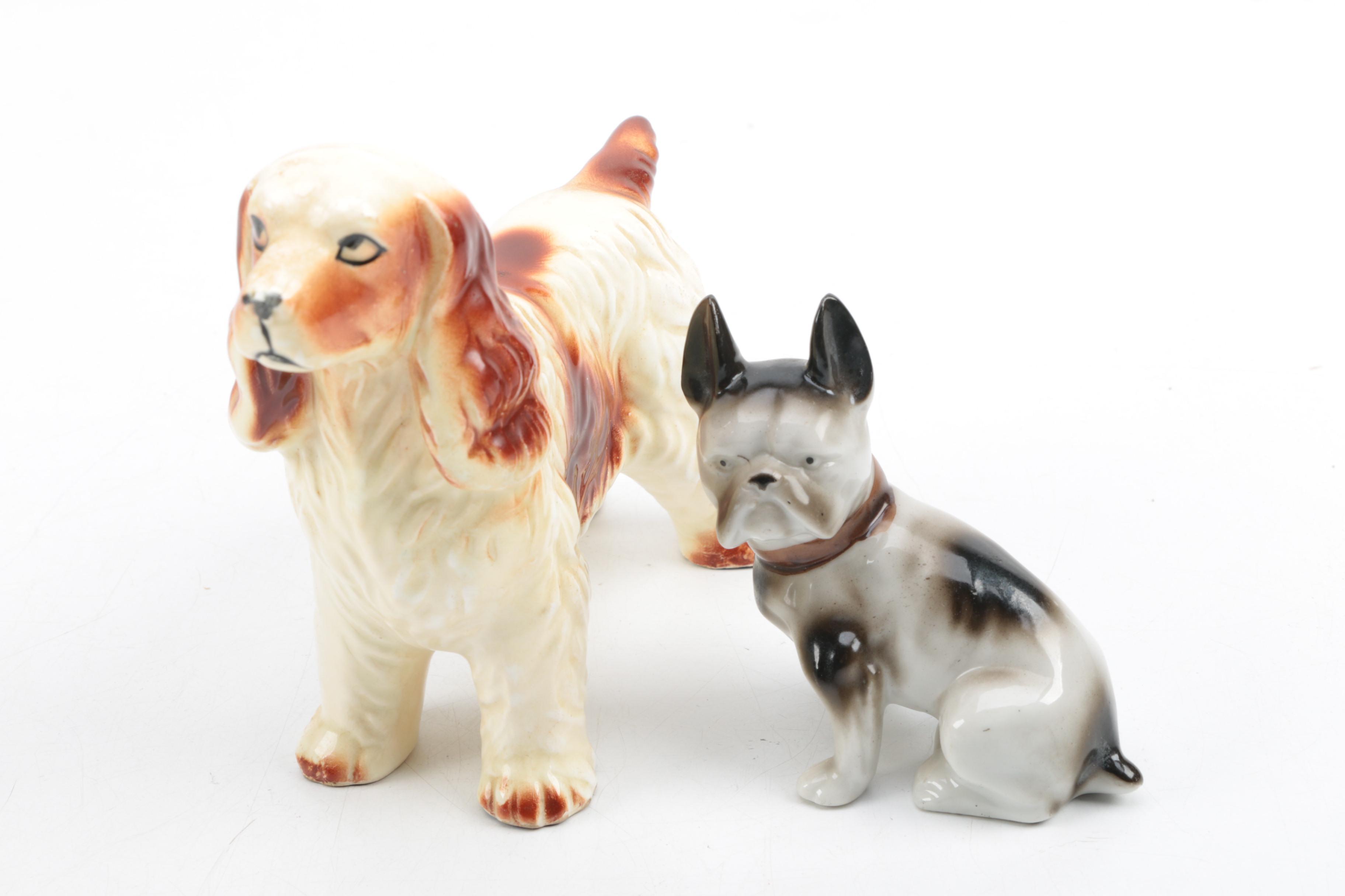 Vintage Japanese Ceramic Dog Figurines EBTH