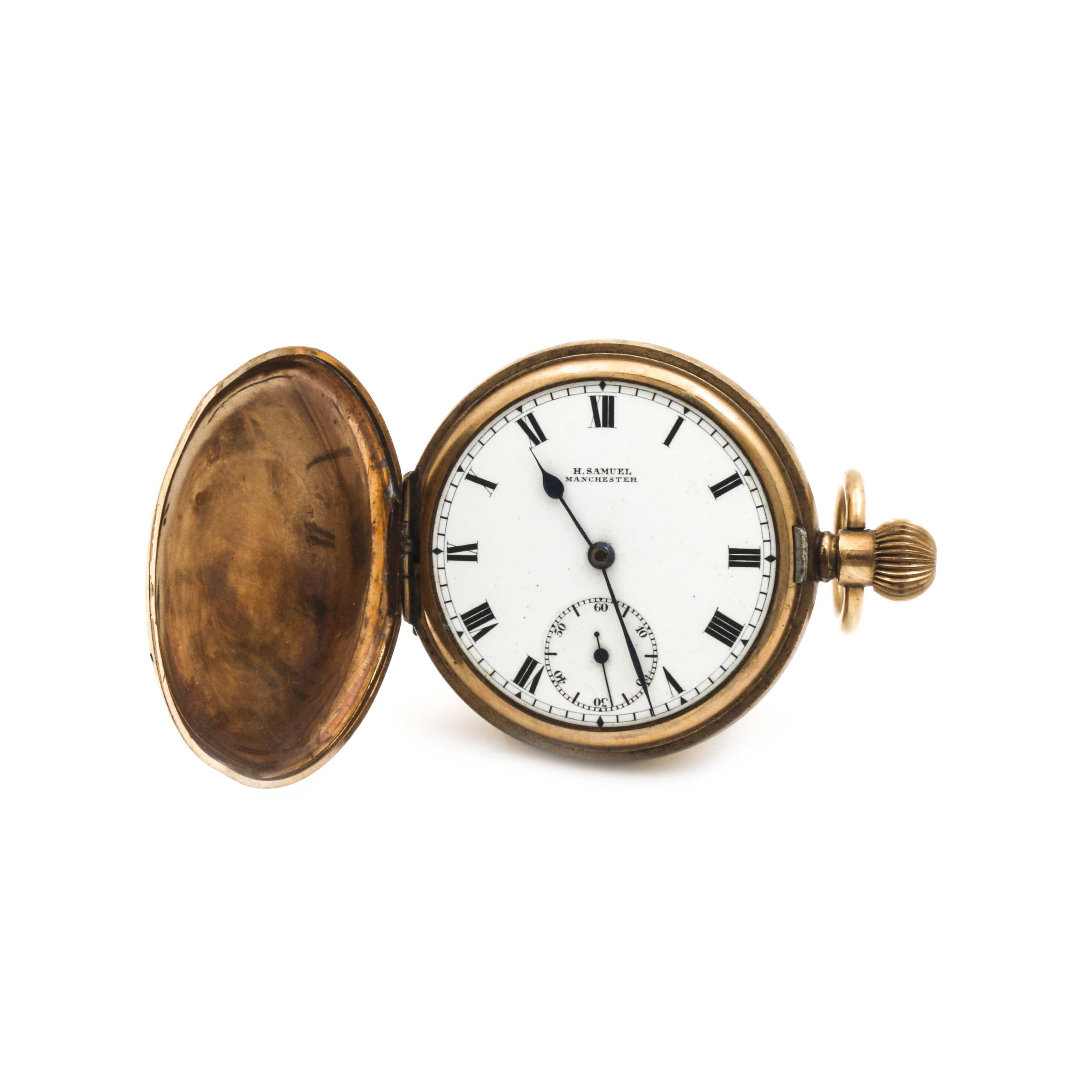 H. Samuel Manchester Gold Filled Pocket Watch EBTH