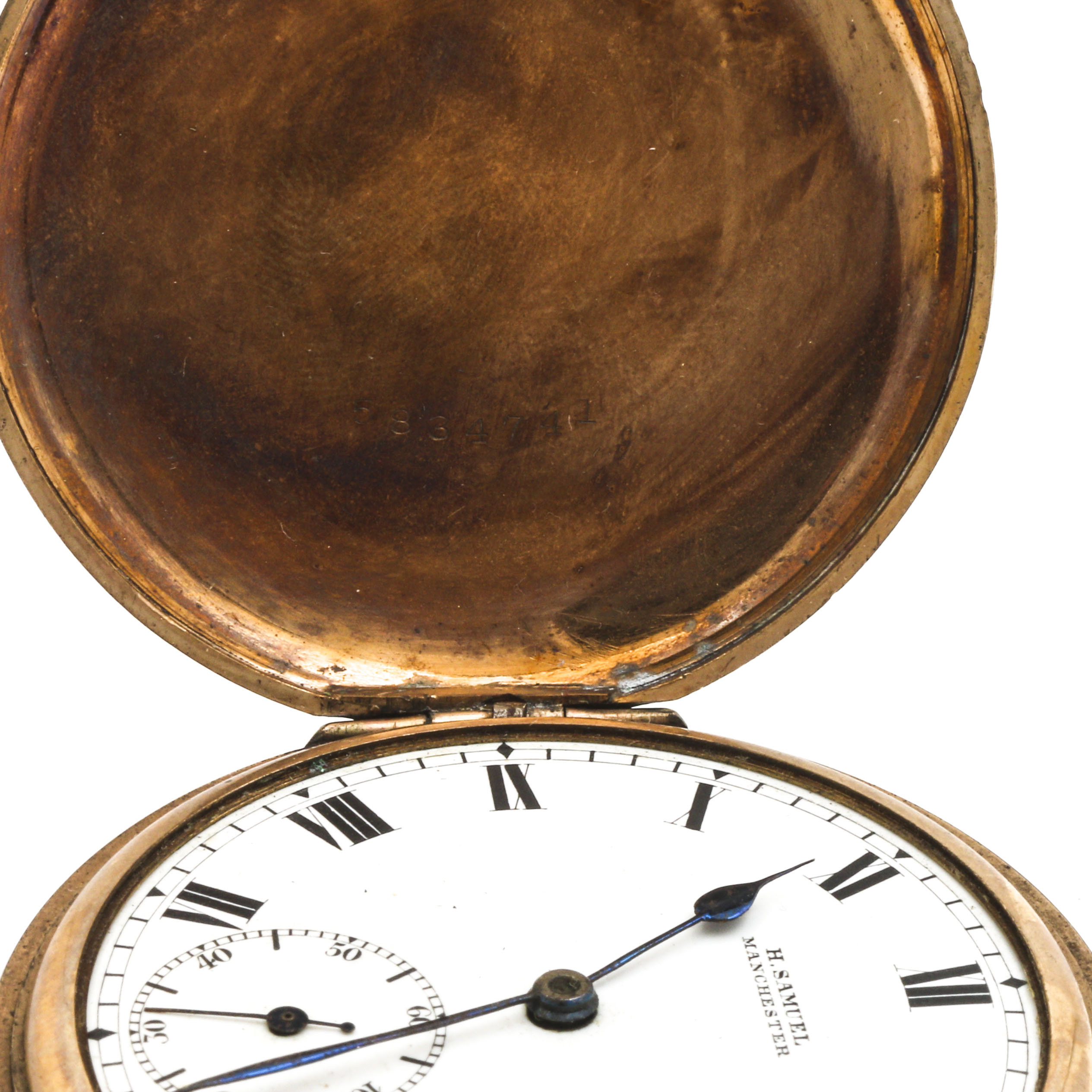 H. Samuel Manchester Gold Filled Pocket Watch EBTH