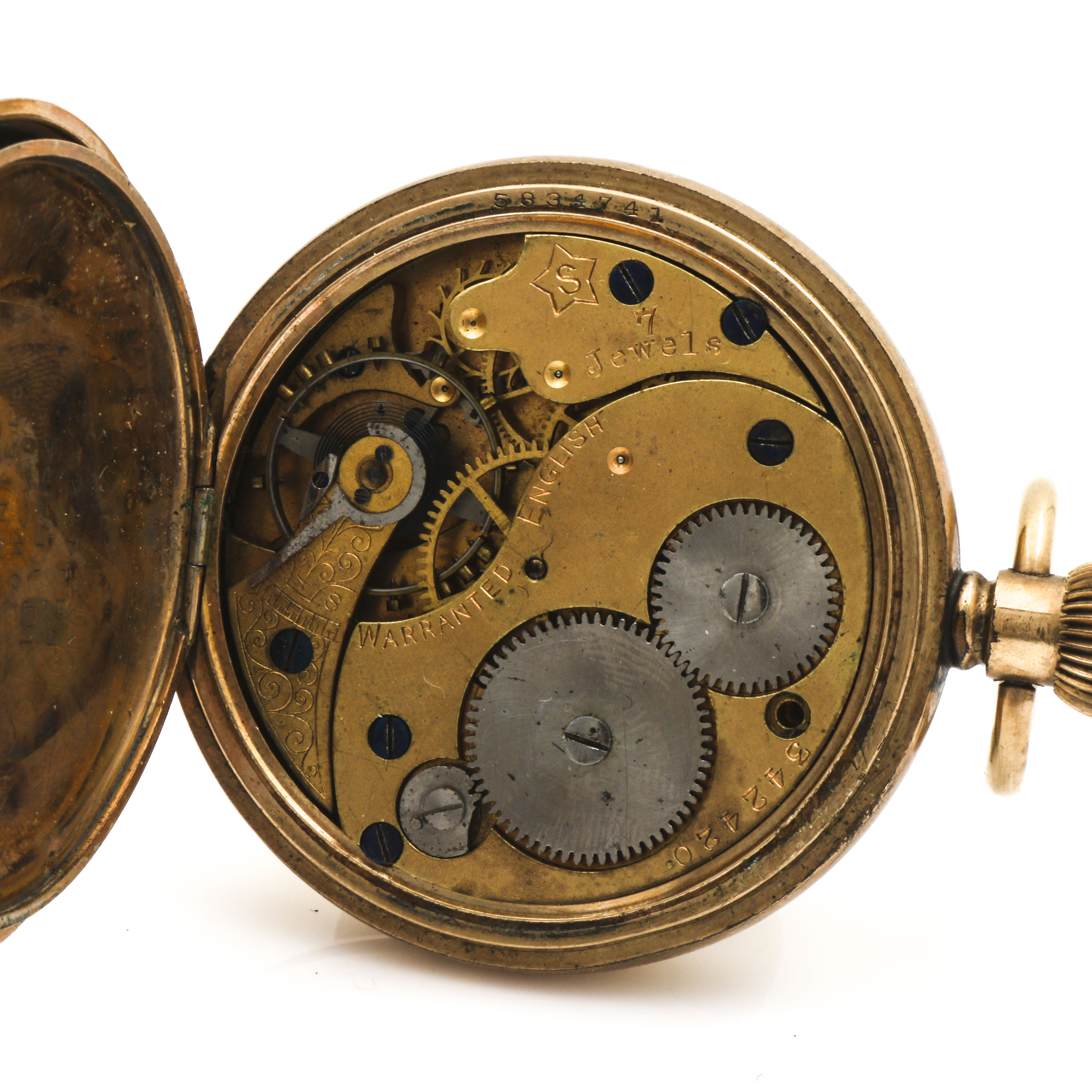 H. Samuel Manchester Gold Filled Pocket Watch EBTH