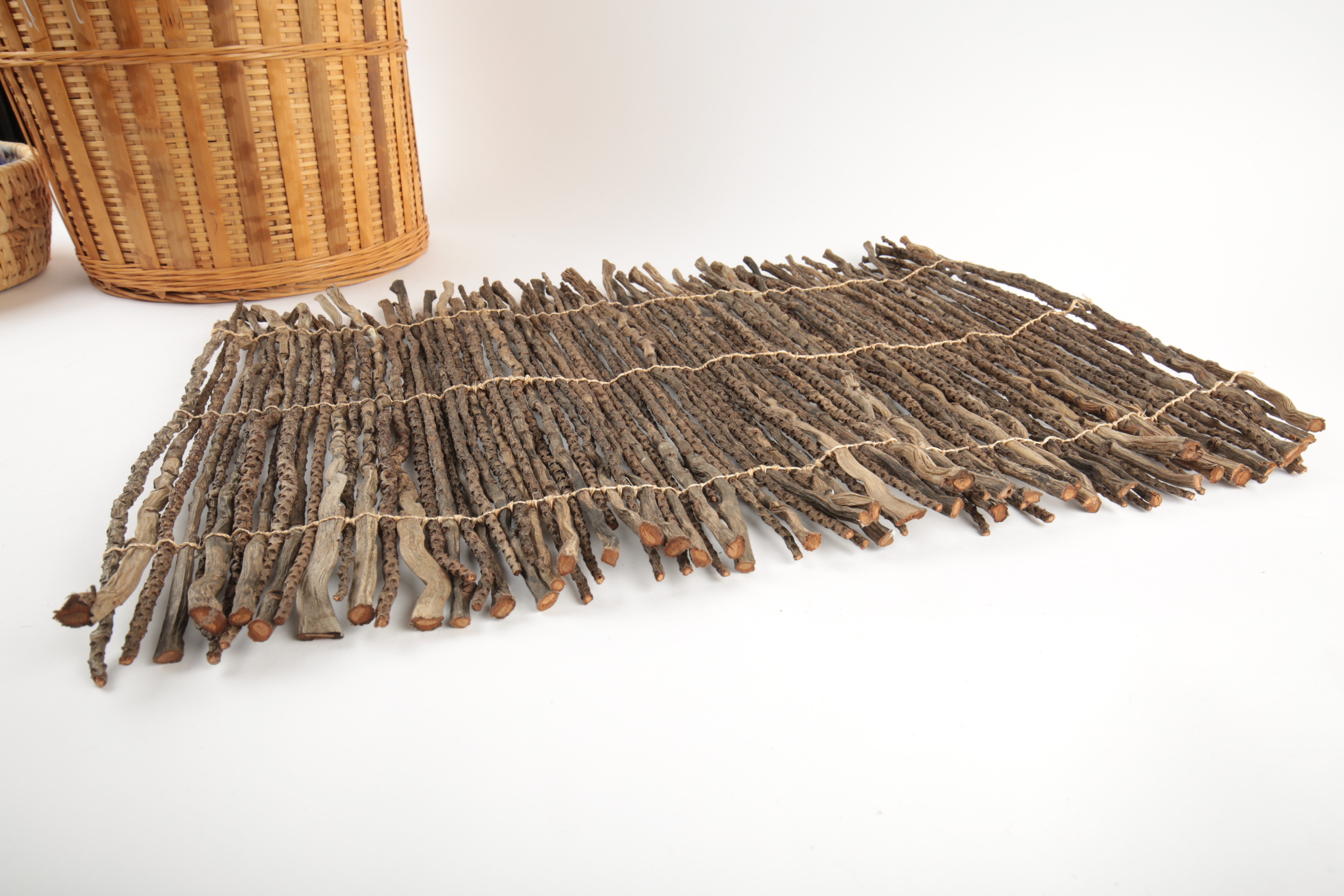 Collection of Tableware Including Handmade Twig Placemats EBTH