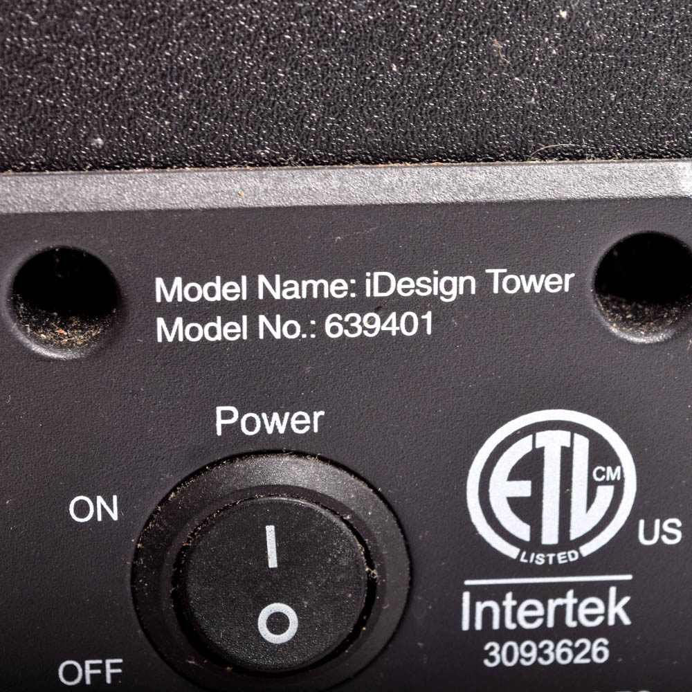 Brookstone iDesign IPod Tower Speaker EBTH